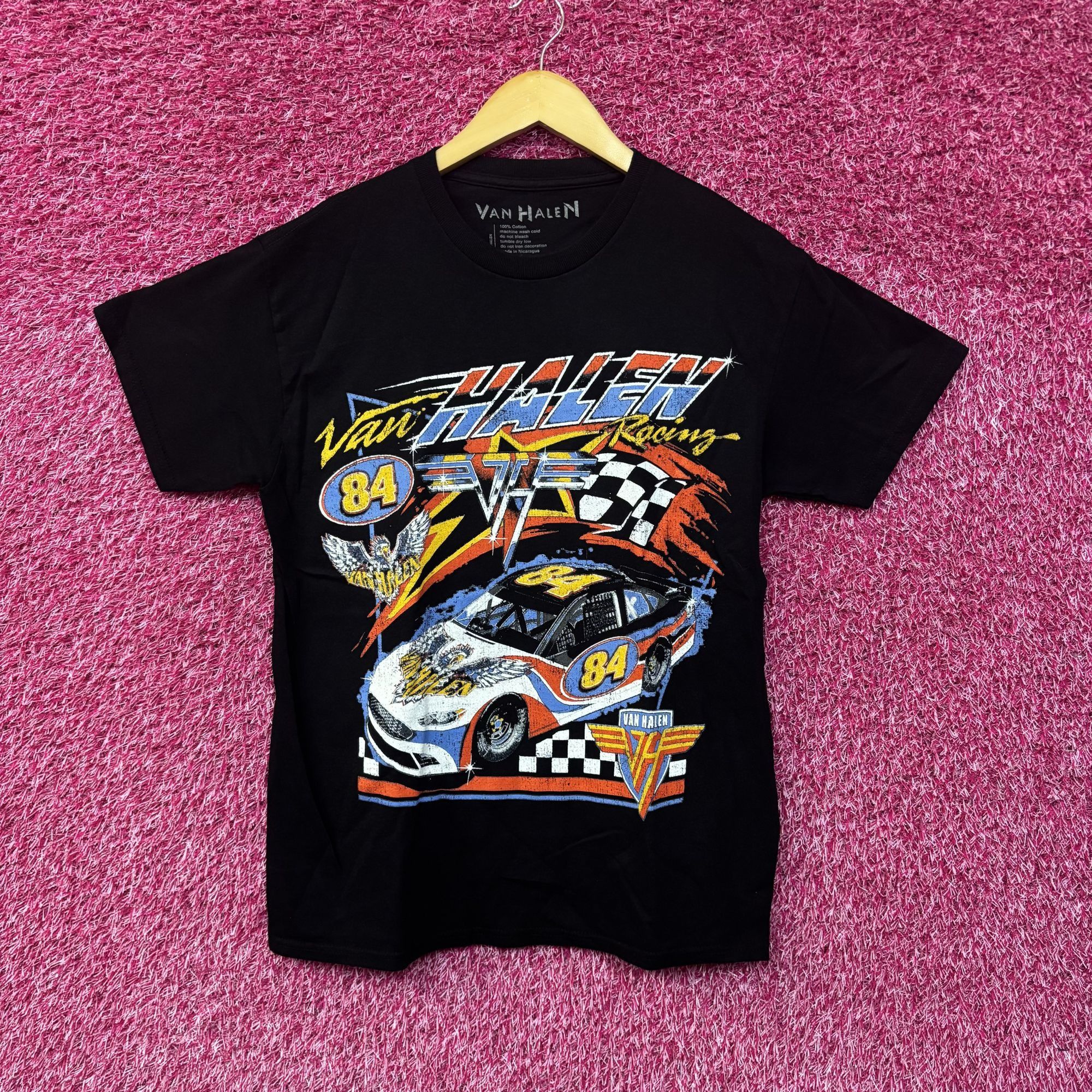 Other Van Halen Racing Black Graphic T-Shirt Small Size US S / EU 44-46 / 1 - 1 Thumbnail