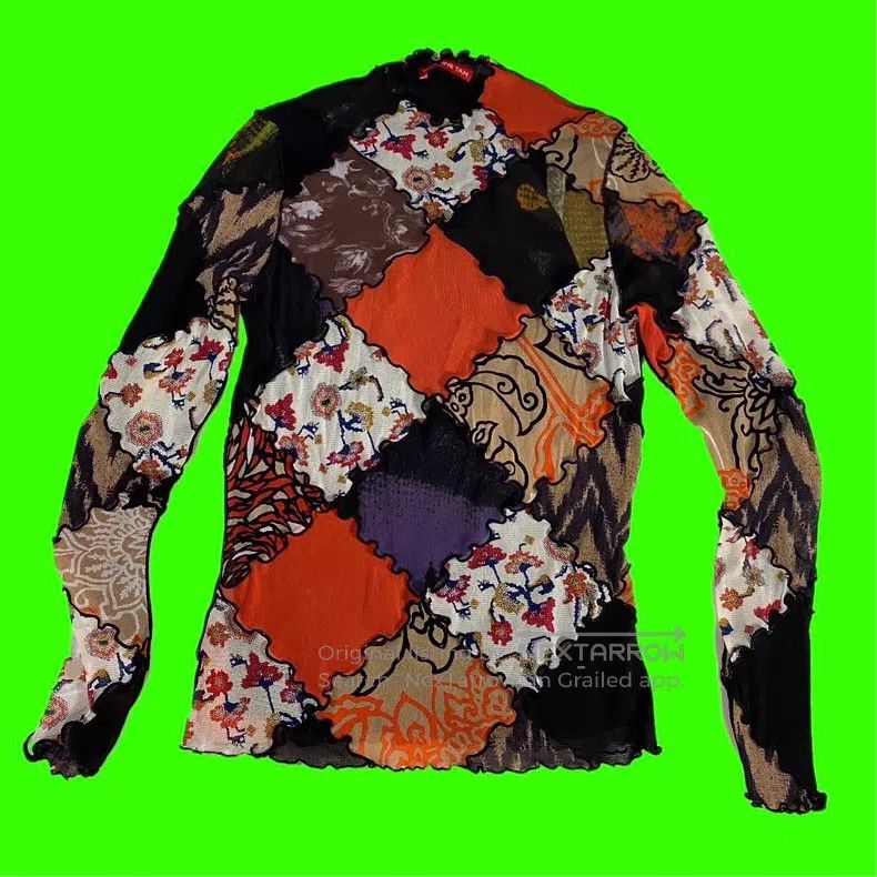 Other Vivienne Tam Net Mesh Patchwork Top Size US M / EU 48-50 / 2 - 1 Thumbnail