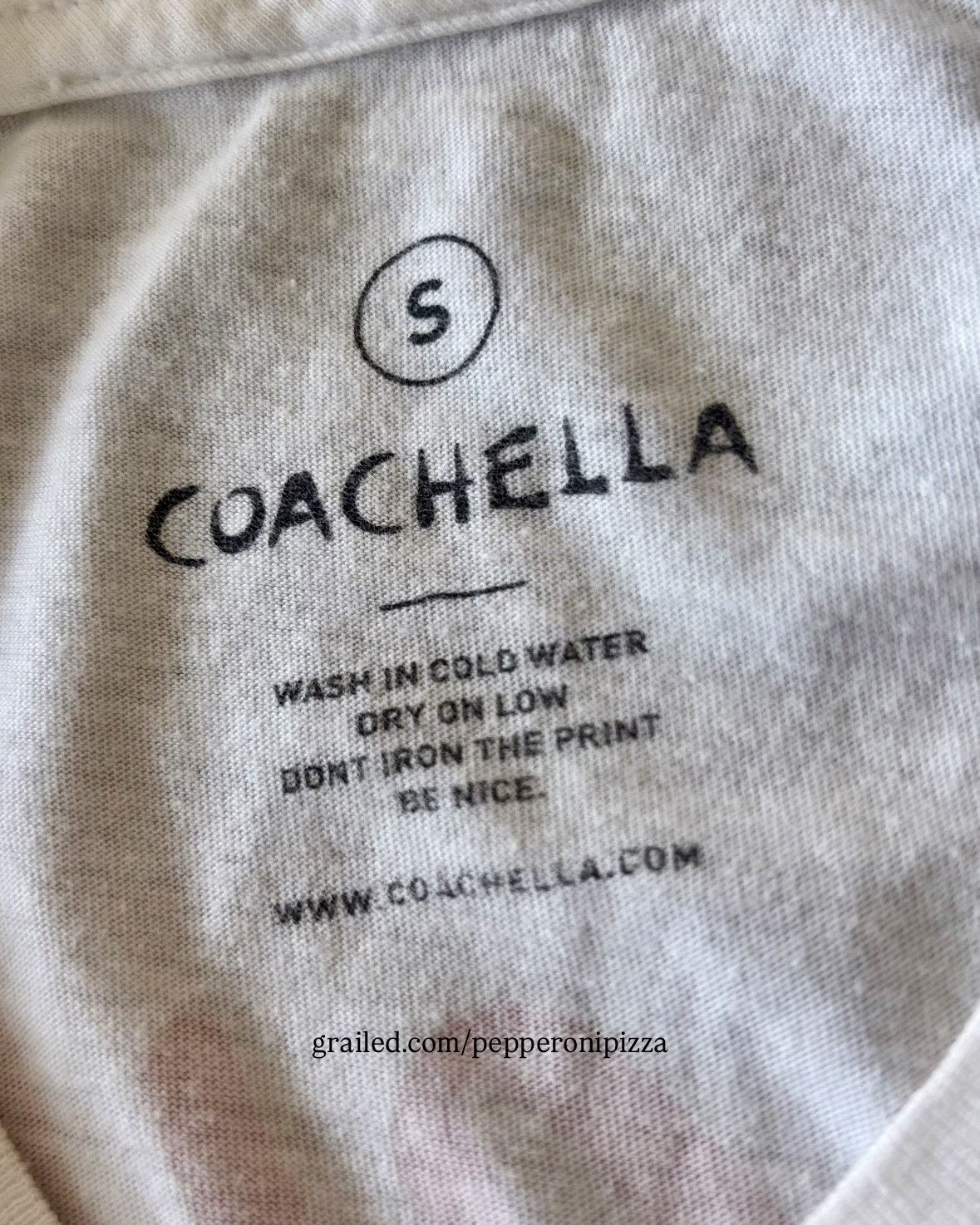 Coachella 2018 Coachella Merch T Shirt Size US S / EU 44-46 / 1 - 4 Thumbnail