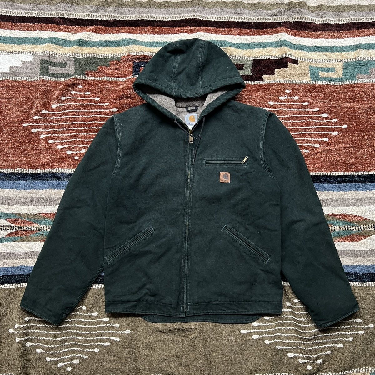 Carhartt Hodded Detroit Carhartt Jacket Size US M / EU 48-50 / 2 - 1 Thumbnail