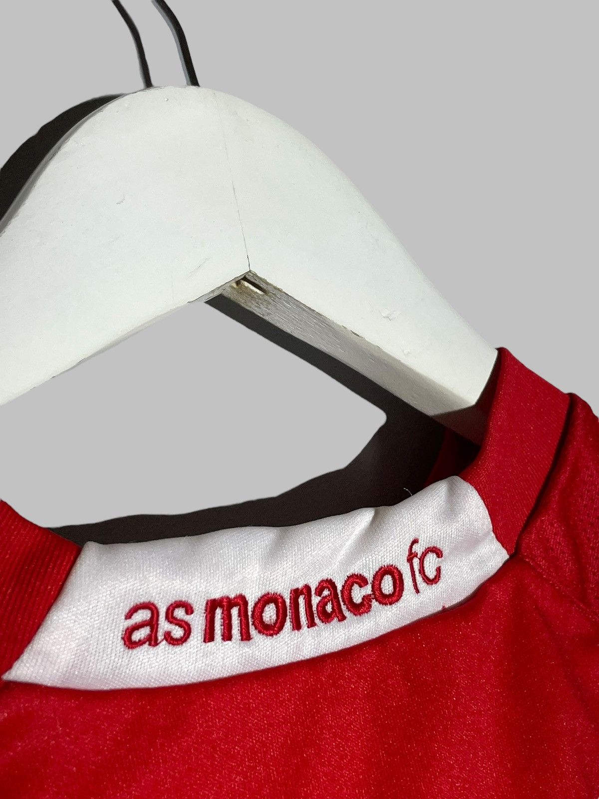 Macron As Monaco Macron 2010/11 Home Football Shirt Soccer Jersey Size US M / EU 48-50 / 2 - 10 Thumbnail