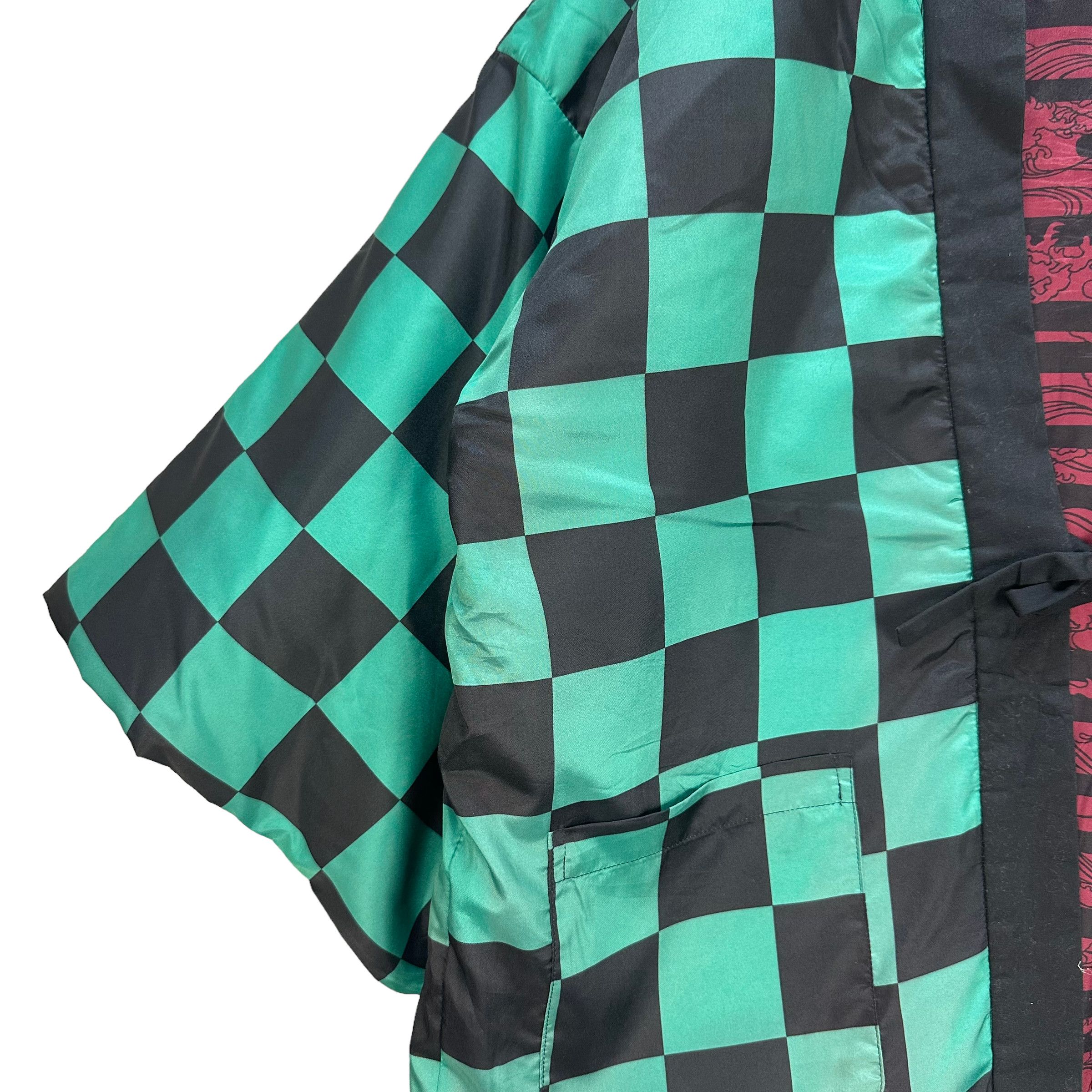 Anime ANIME DEMON SLAYER TANJIRO KIMONO #7856-184 Size US L / EU 52-54 / 3 - 7 Thumbnail