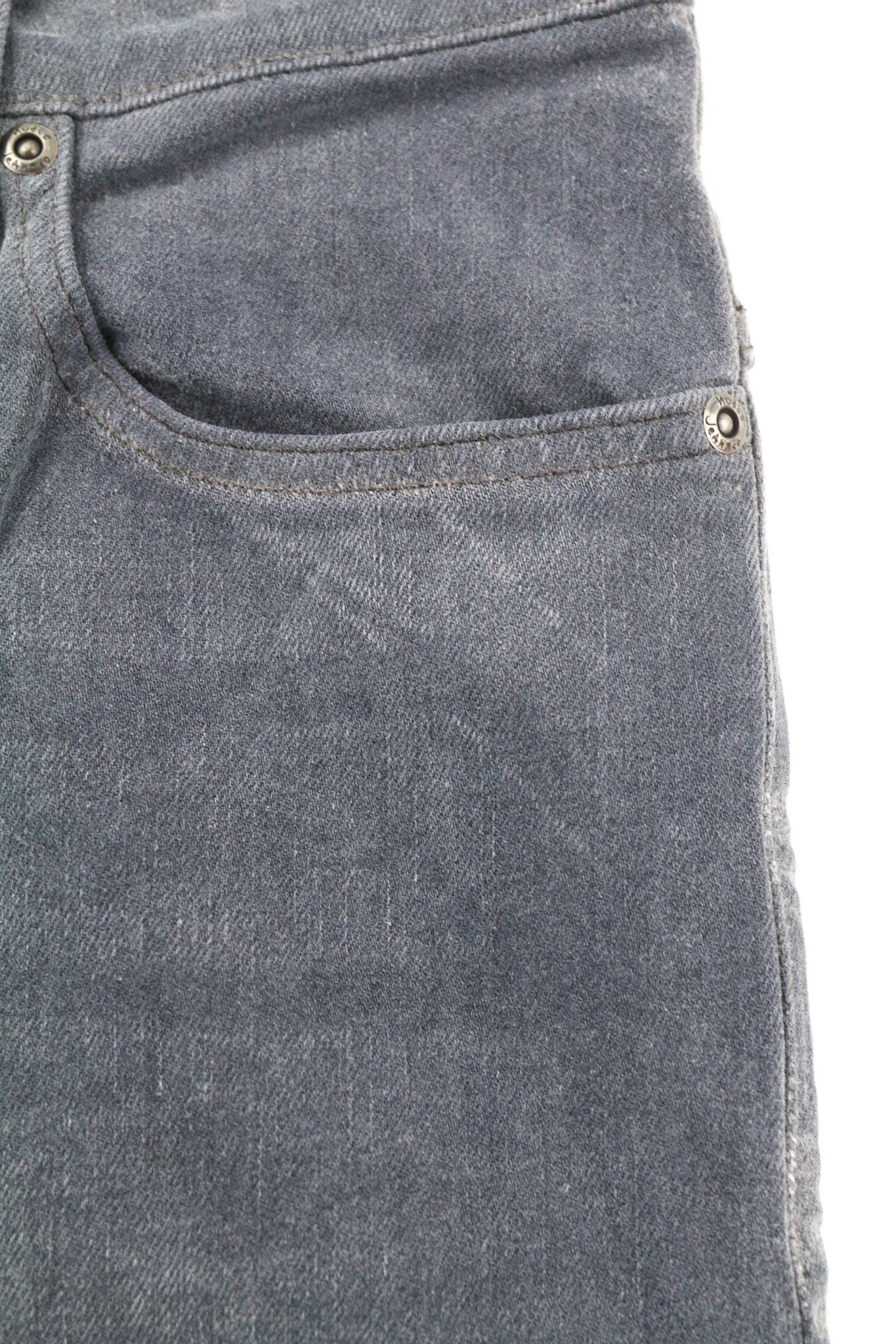 Nudie Jeans THIN FINN W32/L32 Slim Wash Grey Cotton Jeans 80645 Size US 32 / EU 48 - 9 Thumbnail