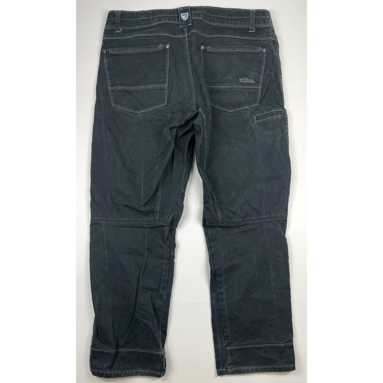 Vintage Kuhl Rydr Blue Hiking Pants 38x30 Men’s Outdoors Regular Fit Cotton Spandex Size US 38 / EU 54 - 4 Thumbnail