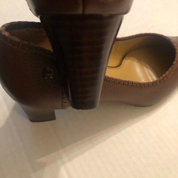 Etienne Aigner Etienne Aigner women's leather pump shoes size: 5 1/2M Size US 5.5 / IT 35.5 - 12 Thumbnail