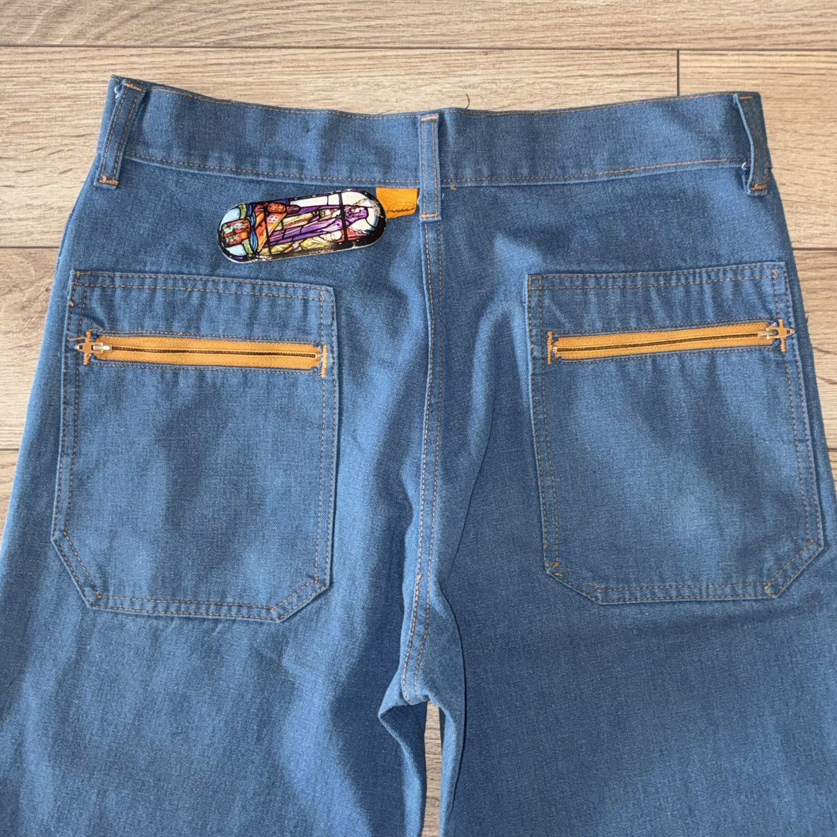 Other 70s flared jeans with talon zipper pockets Size US 30 / EU 46 - 2 Thumbnail