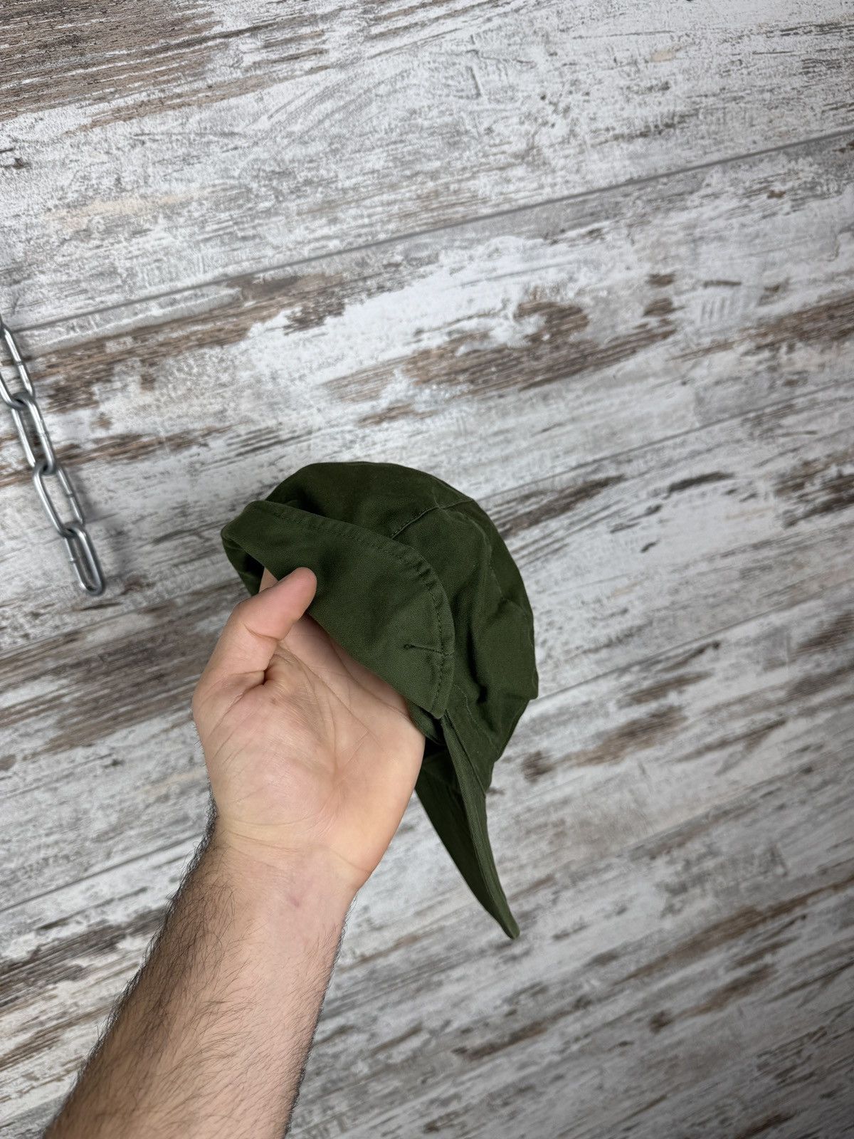 Vintage Vintage Swedish Army Military Earwarmer Flap Ear Cap Hat Size ONE SIZE - 2 Thumbnail