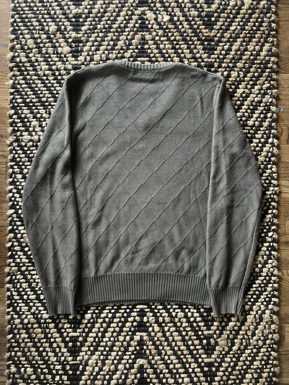 Raf Simons Raf Simons AW98-99 “Radioactivity” Diamond Knit Sweater Size US M / EU 48-50 / 2 - 2 Thumbnail