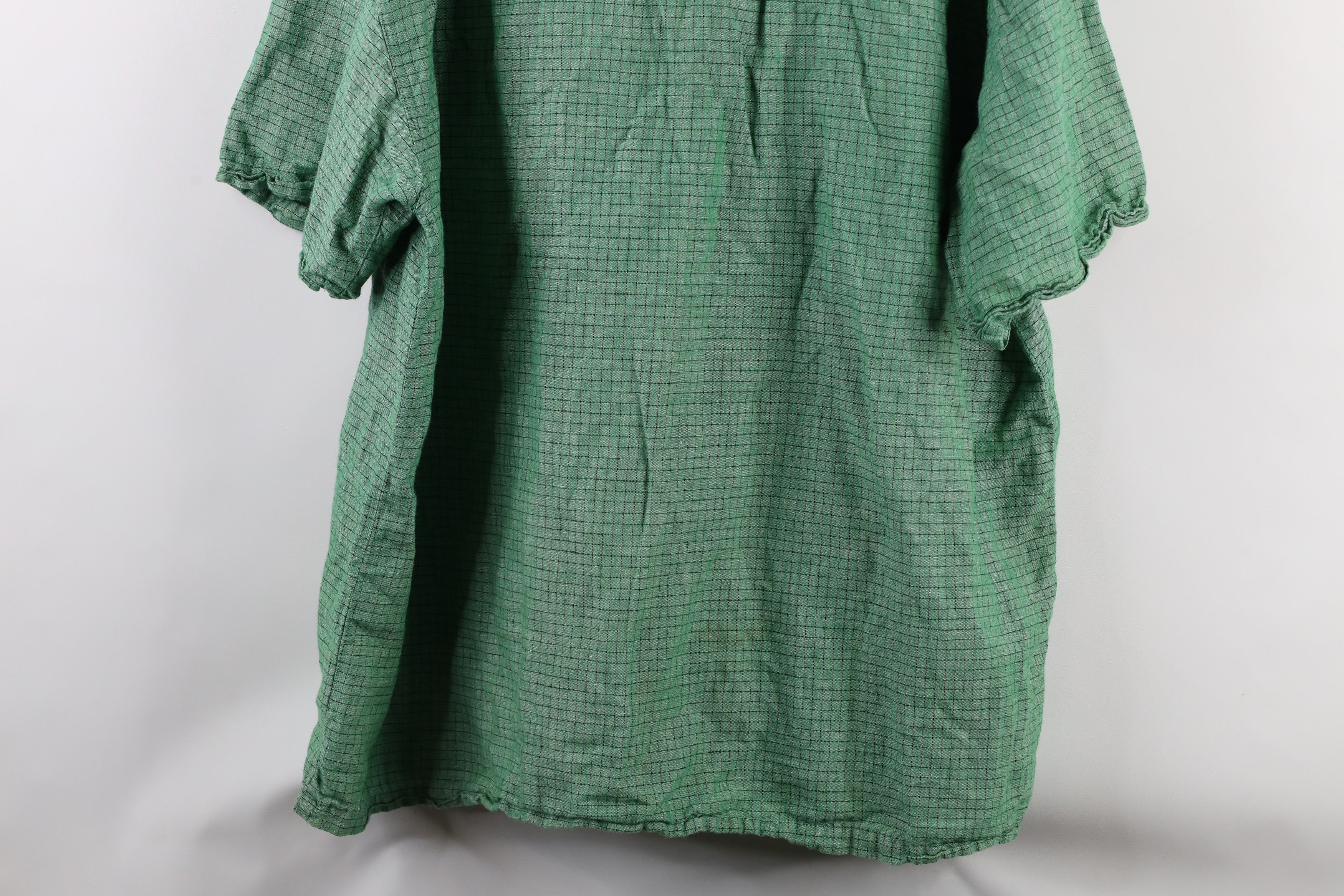 Guess × Vintage Vintage 90s Guess Jeans Short Sleeve Button Shirt Green Size US XXL / EU 58 / 5 - 12 Thumbnail