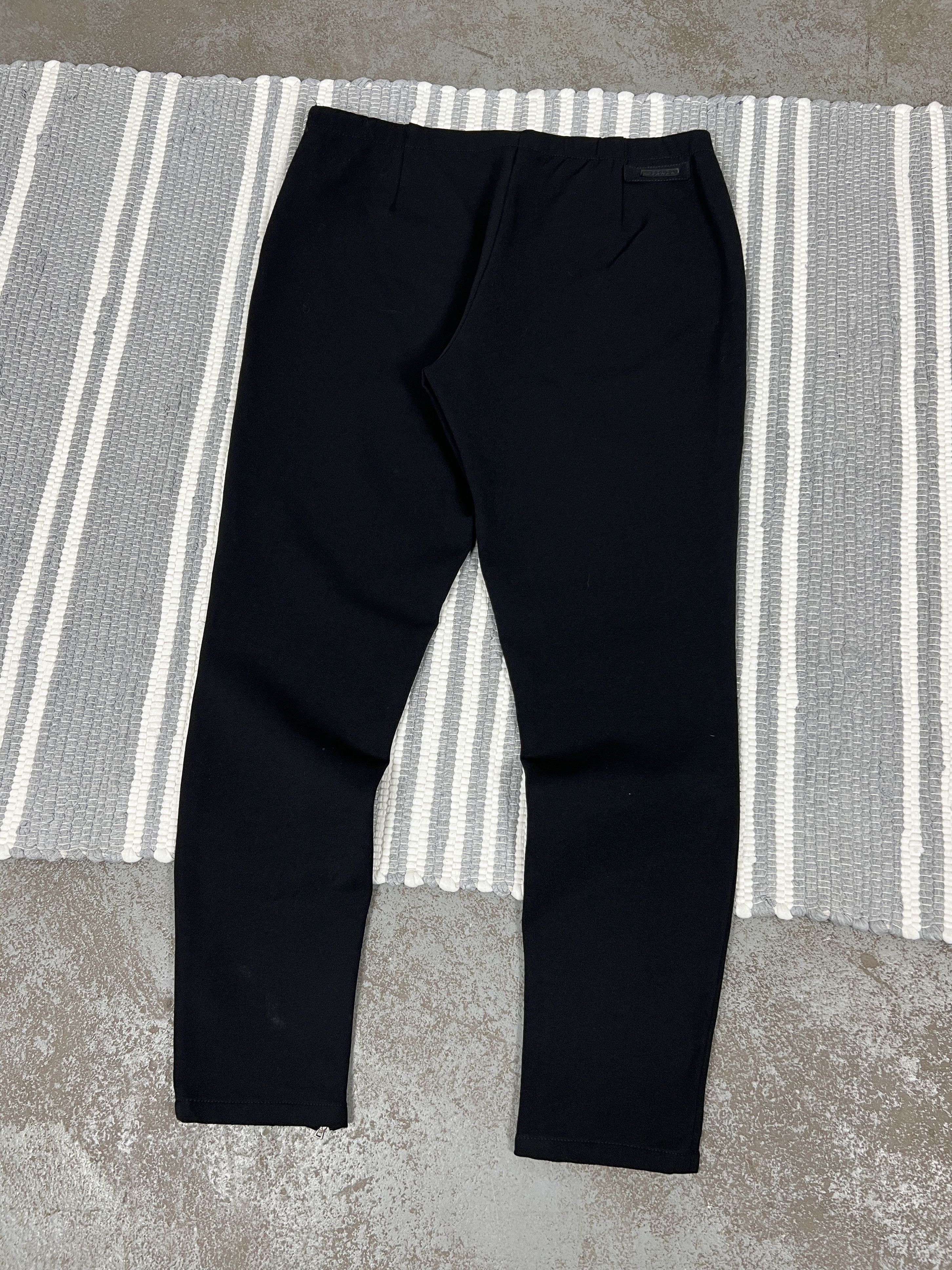 Prada Prada Black Pants Trousers Leggings Size 30" / US 8 / IT 44 - 2 Thumbnail
