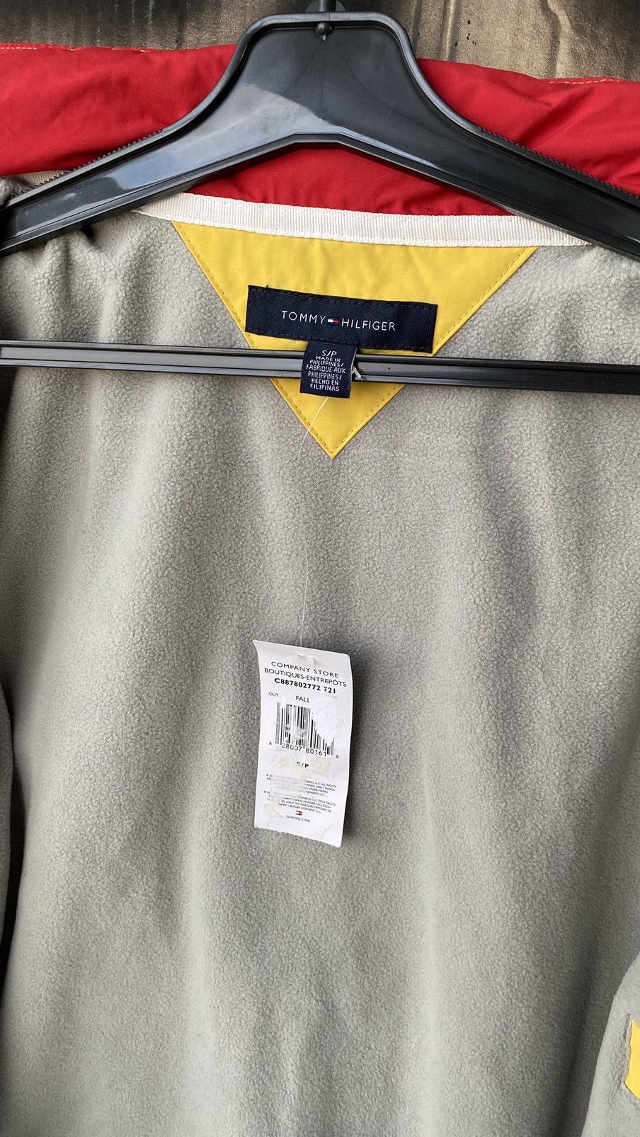 Tommy Hilfiger × Vintage Vintage Tommy Hilfiger Outdoor Waterproof Fleece Jacket Size US S / EU 44-46 / 1 - 13 Thumbnail