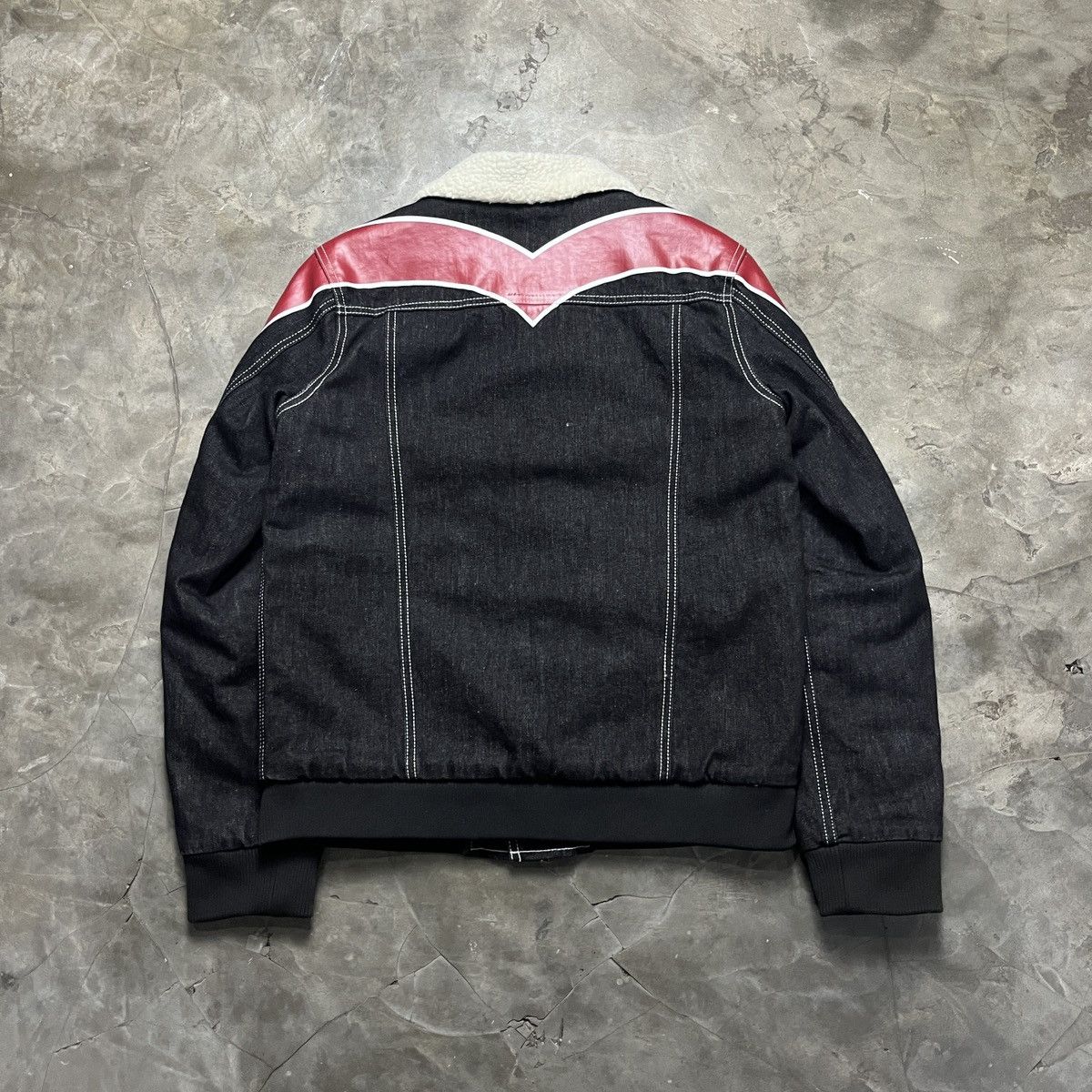 Evisu Evisu sherpa denim jacket Size US M / EU 48-50 / 2 - 6 Thumbnail