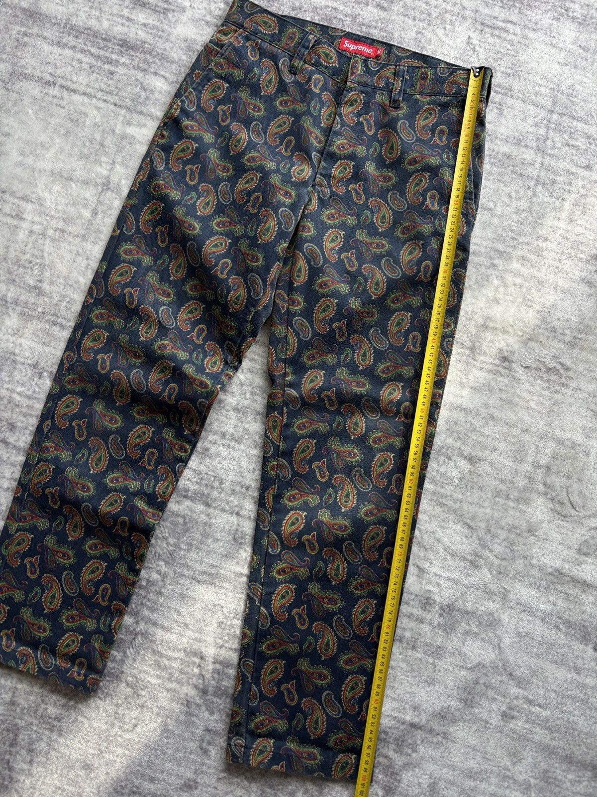 Supreme Supreme Paisley Work Pants 30 Size US 30 / EU 46 - 12 Thumbnail