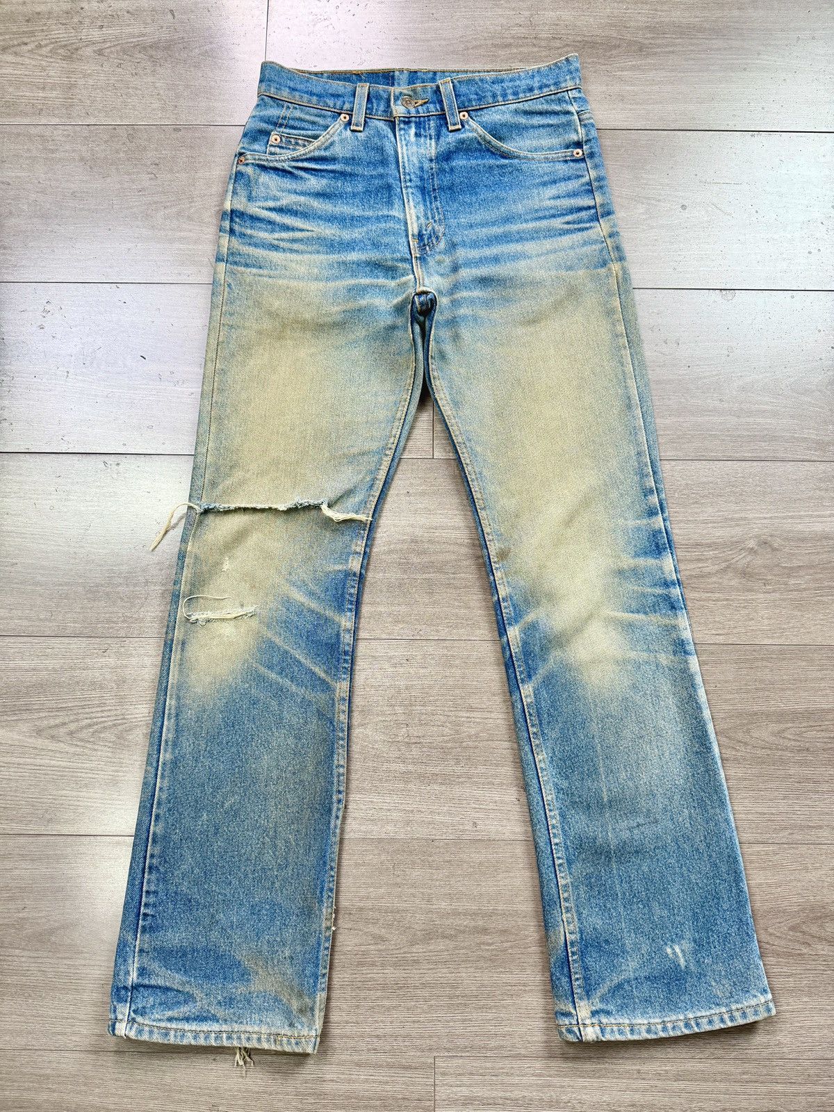 Levi's Levis 517 90s orange Single r label Very rare Size US 30 / EU 46 - 1 Thumbnail