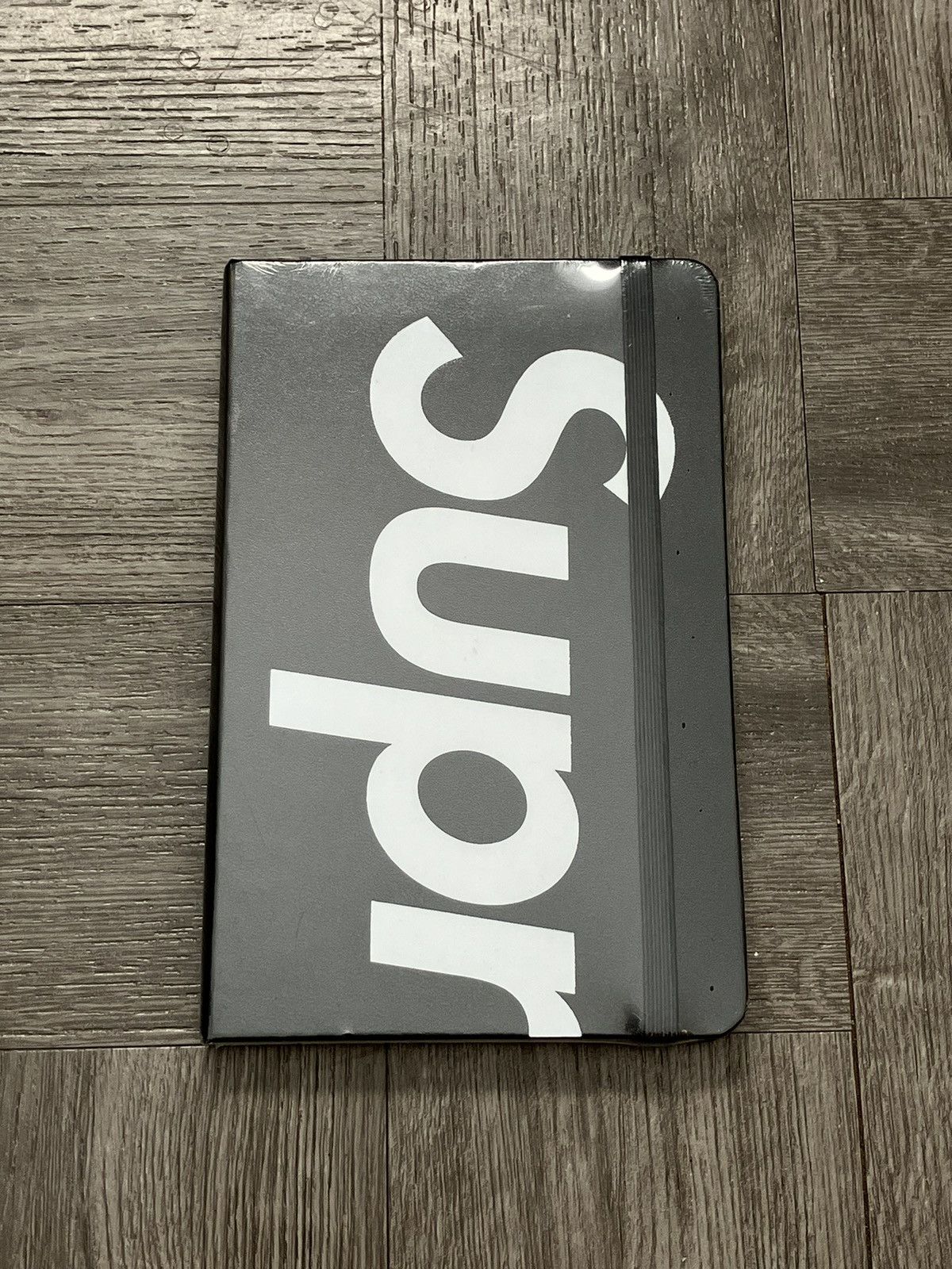 Supreme Moleskine Notebook Black Large