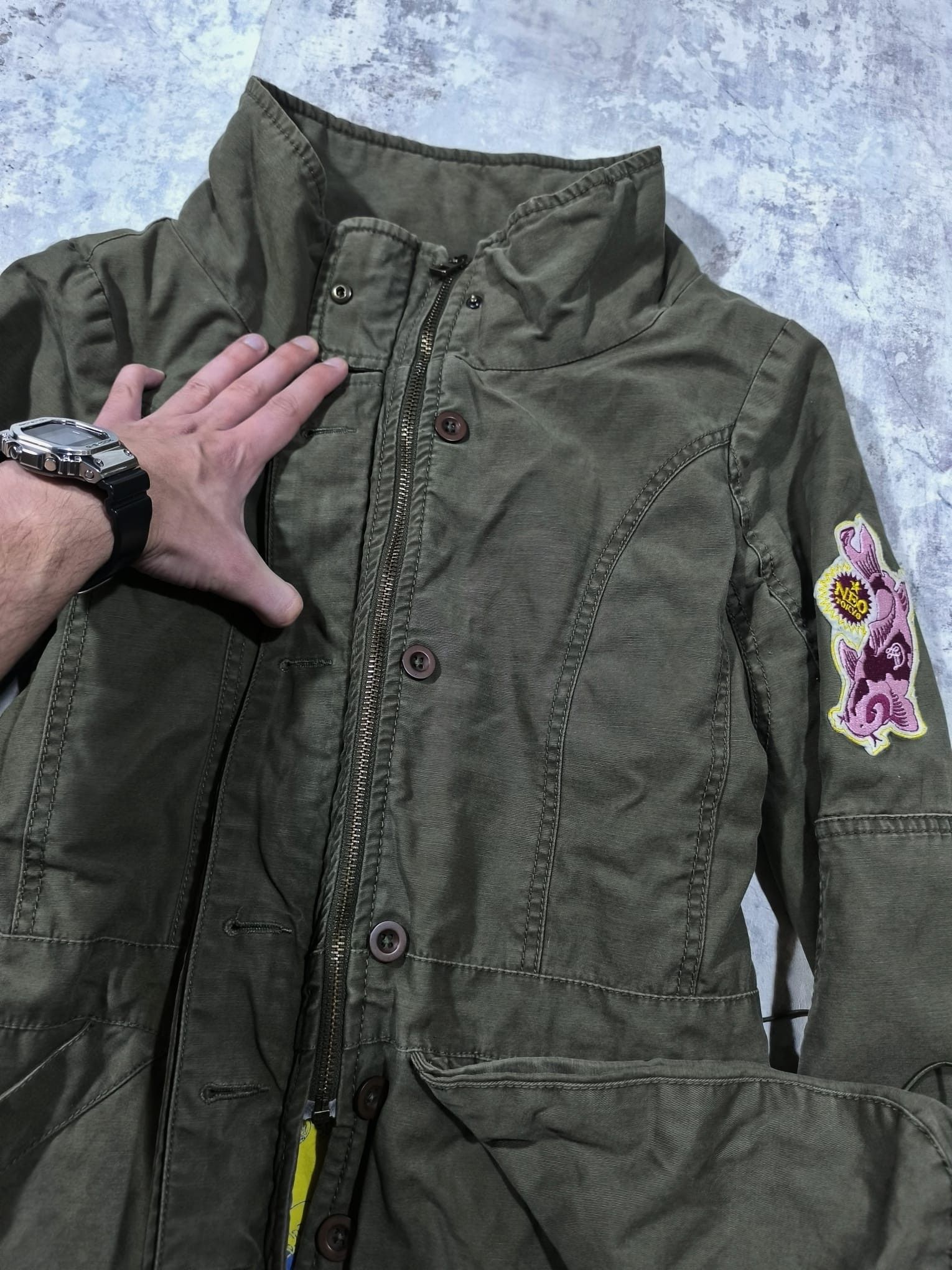 Hysteric Glamour Japan Style Military Utility Jacket Cargo Archive Size M / US 6-8 / IT 42-44 - 7 Thumbnail