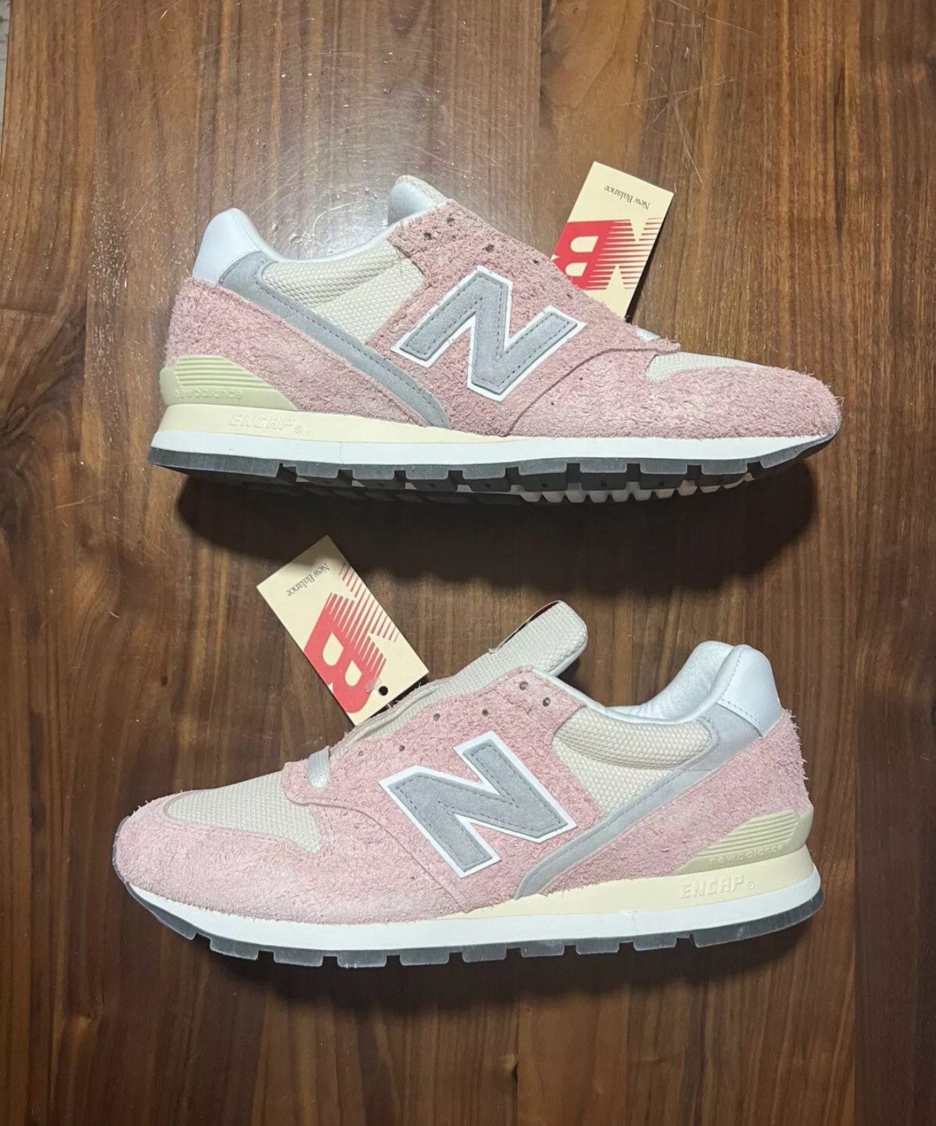 New Balance New Balance Made in USA 996 Pink Haze With Silver Size 11 Size US 11 / EU 44 - 1 Thumbnail