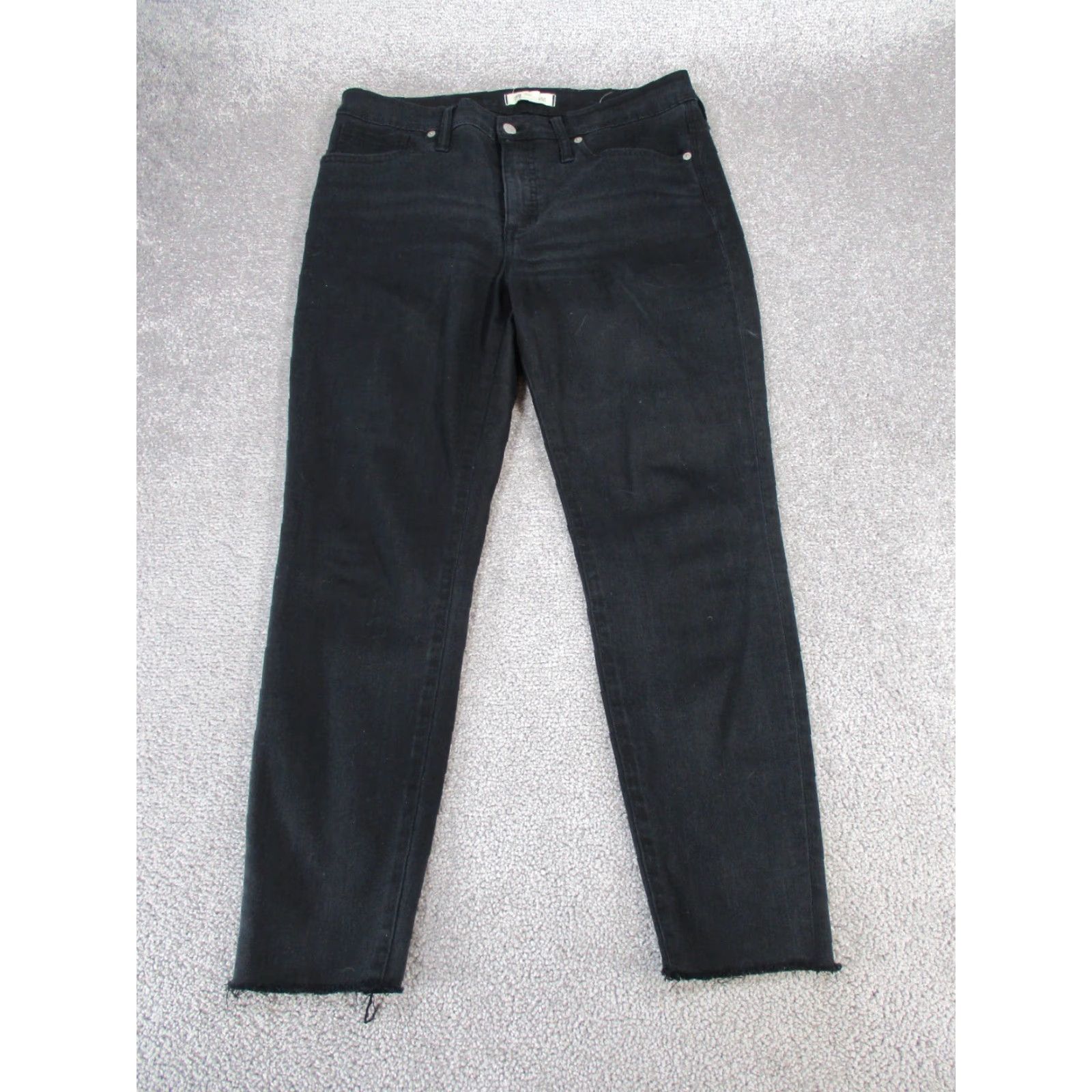 Madewell Madewell Jeans Womens 31 Black Denim Skinny High Rise Color Black Regular Size 31 Womens Jeans Skinny Madewell 31 Black Denim Size 24" / US 00 / IT 34 - 2 Thumbnail