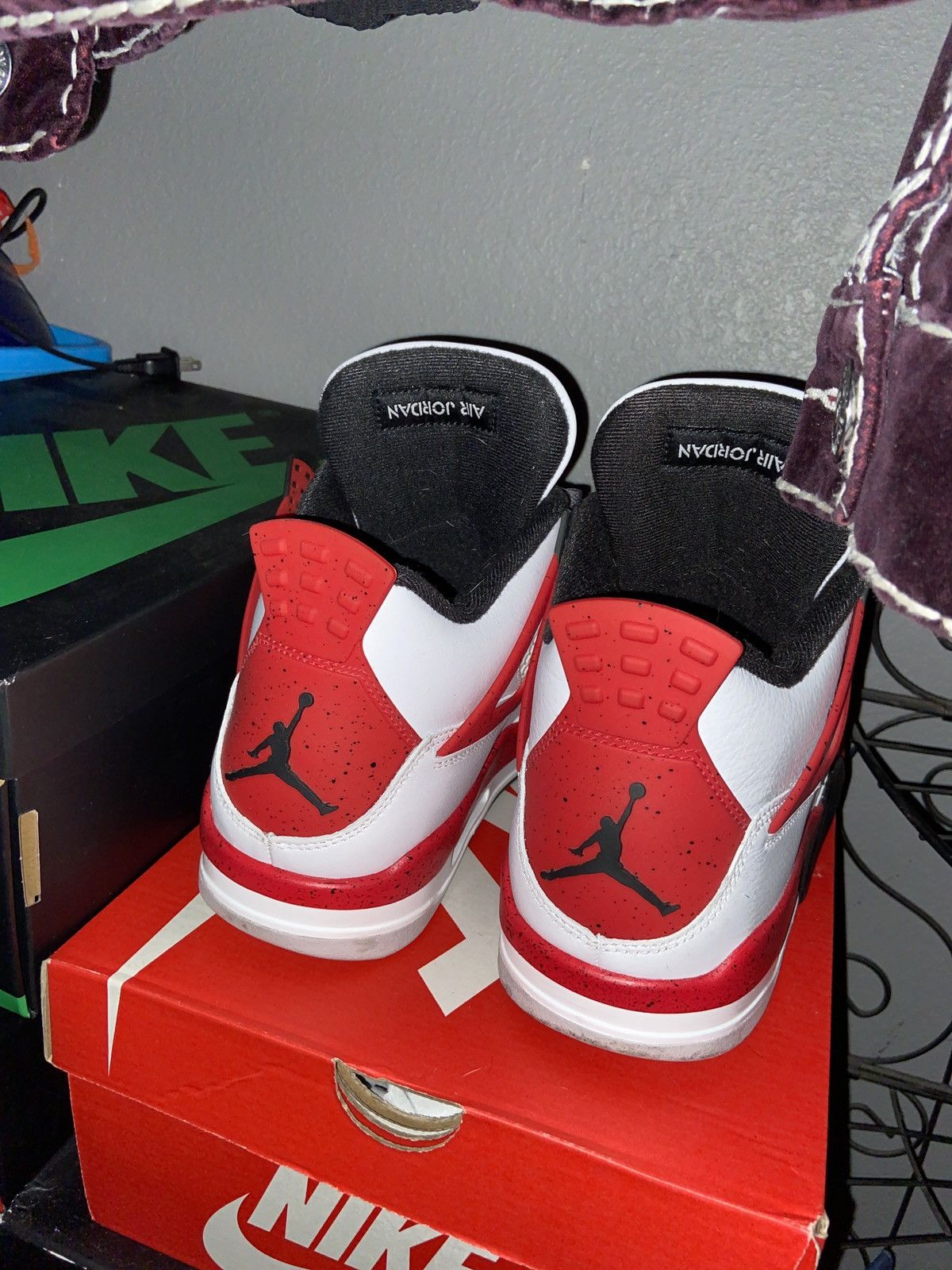 Jordan Brand jordan 4 red cement Size US 11 / EU 44 - 3 Thumbnail