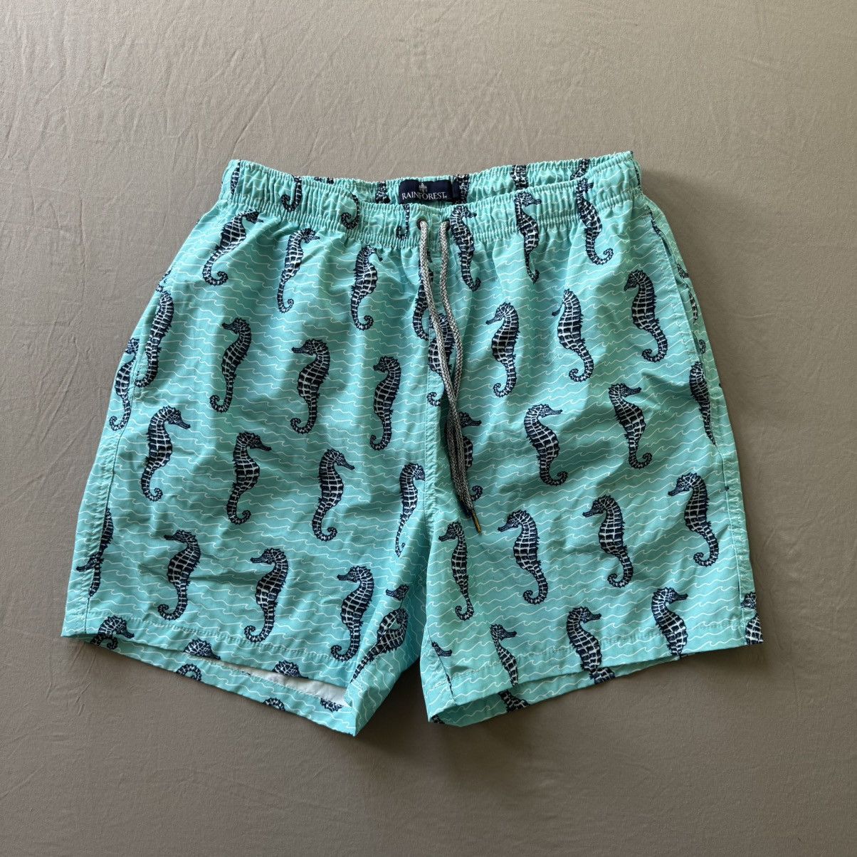 Rainforest × Vintage Rainforest “Curled Tails” Swim Trunks Size US 30 / EU 46 - 1 Thumbnail