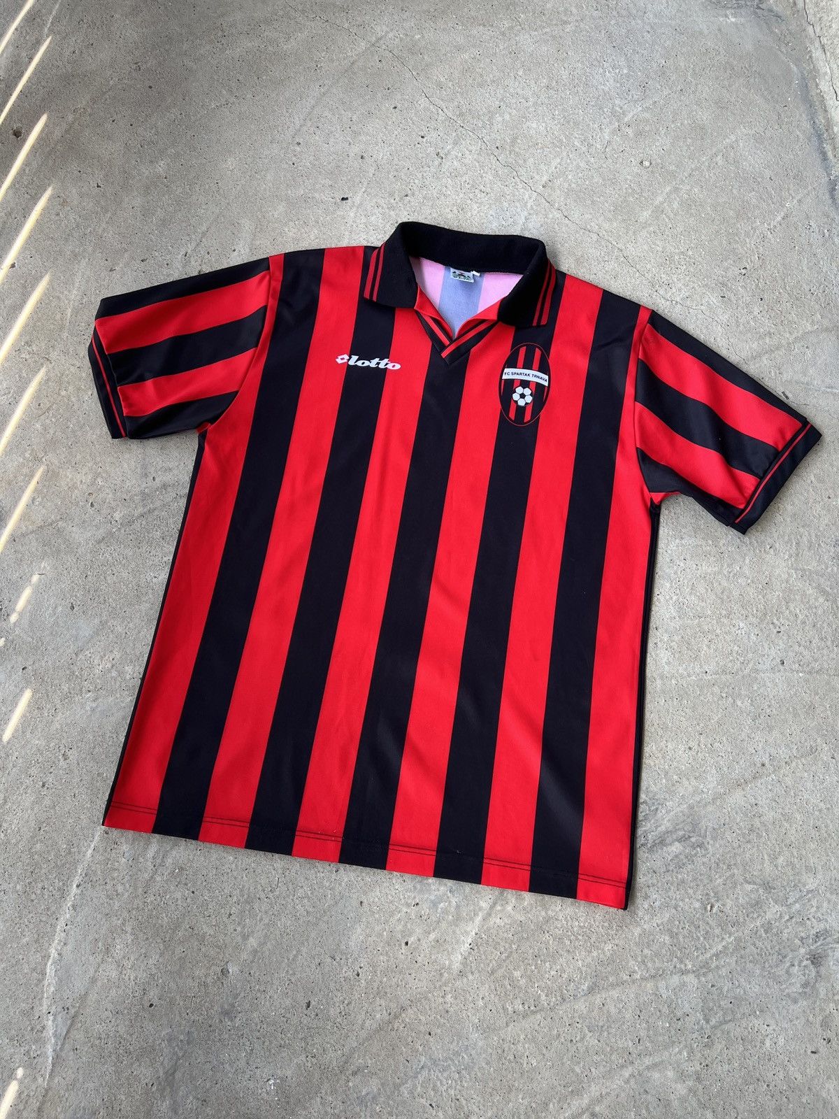 Lotto Sport Vintage Lotto FC Spartak Trnava Football Jersey Size US XXL / EU 58 / 5 - 1 Thumbnail