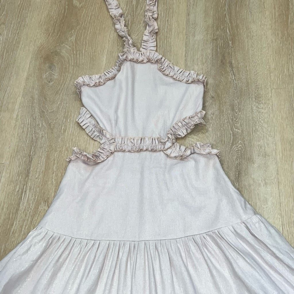 Anthropologie Margo Baridon x Anthropologie Ruffle Accented Halter Tie Max Size XS / US 0-2 / IT 36-38 - 11 Thumbnail