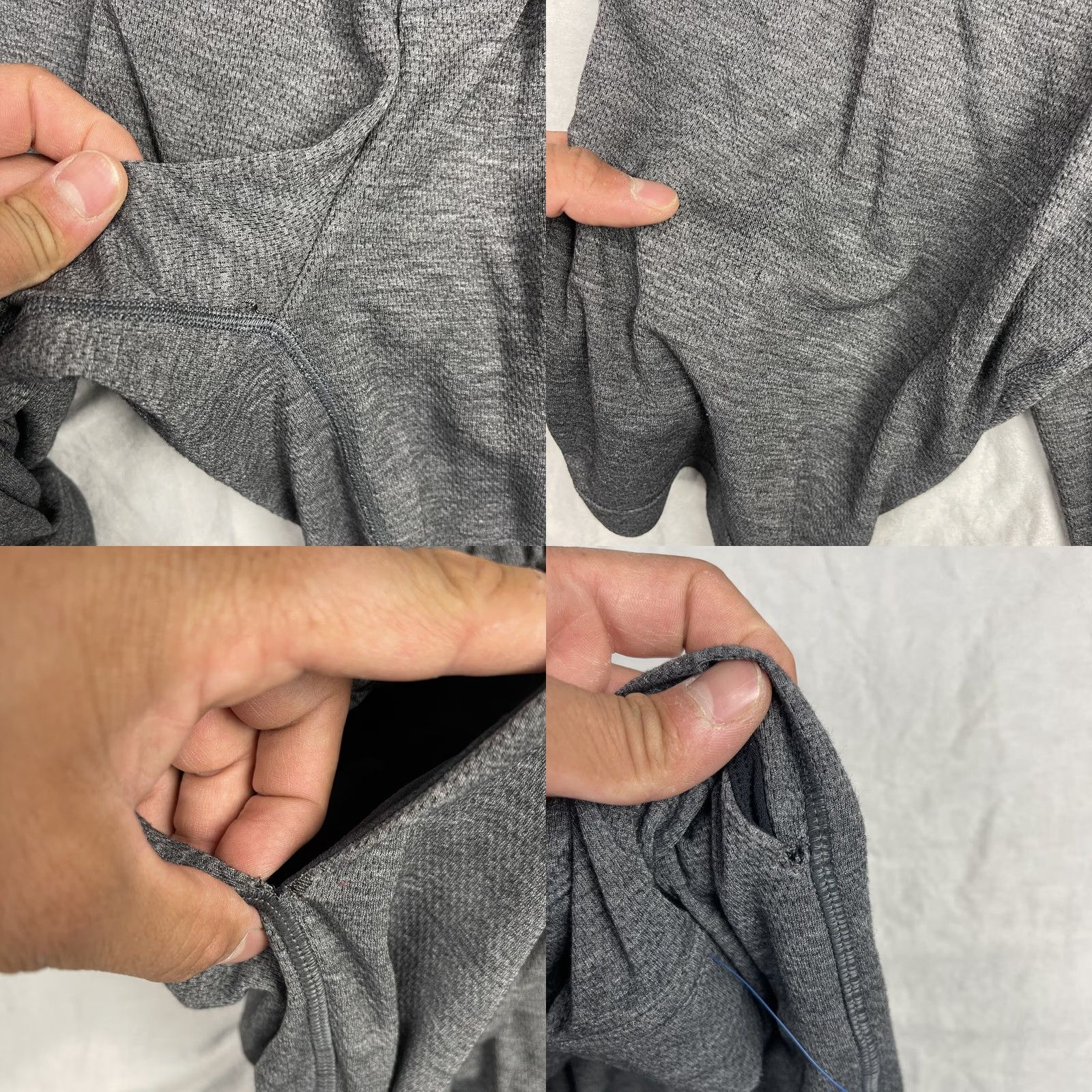 Lululemon Lululemon Athletica Shorts Mens Medium Gray Heather Athletic Knit Gym Running Size US 28 / EU 44 - 8 Thumbnail