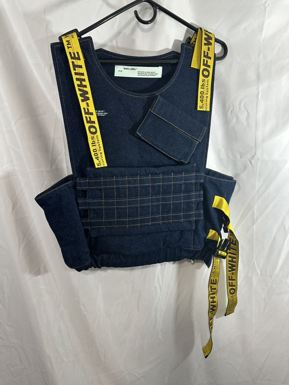 Off-White Off White Denim Vest Size US L / EU 52-54 / 3 - 2 Thumbnail