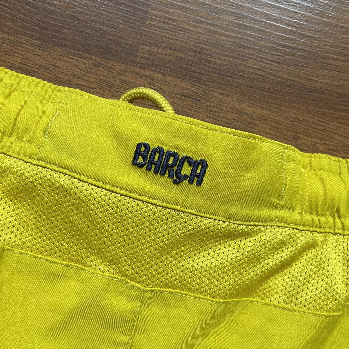 Nike × Vintage BARCELONA NIKE 2012/2013 FOOTBALL SOCCER AWAY SHORTS #10 Size US 37 - 8 Thumbnail