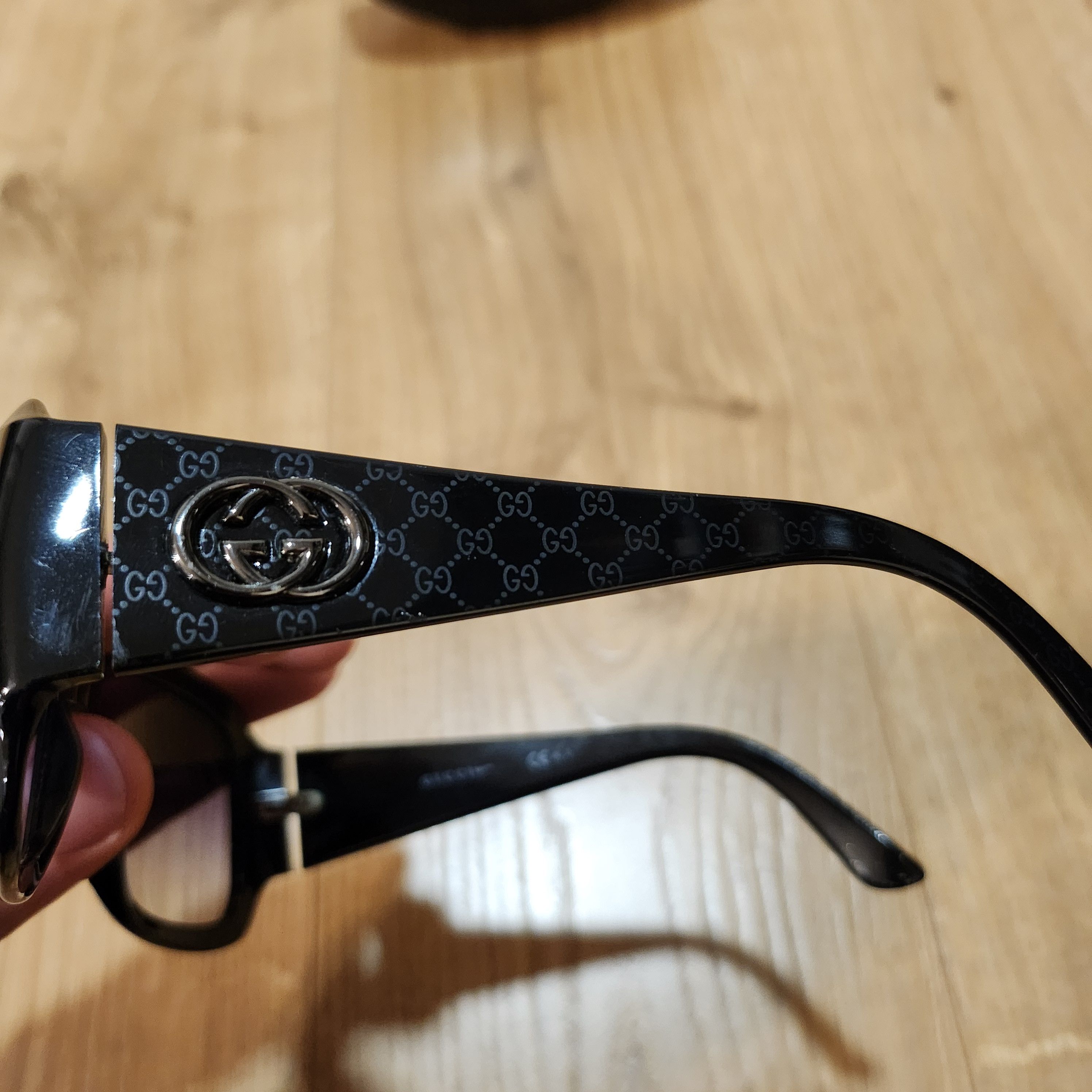 Gucci × Vintage Gucci 3102/n/s logo monogram sunglasses Size ONE SIZE - 9 Thumbnail