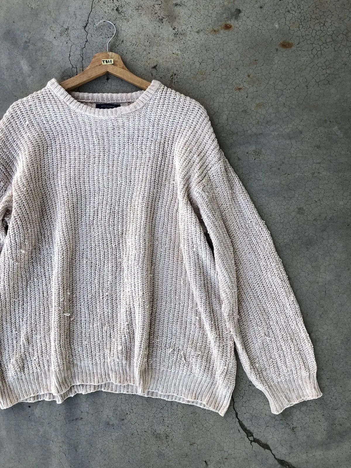 Vintage Vintage Back Number Pullover/Jumper Knitsweater Size US XXL / EU 58 / 5 - 2 Thumbnail