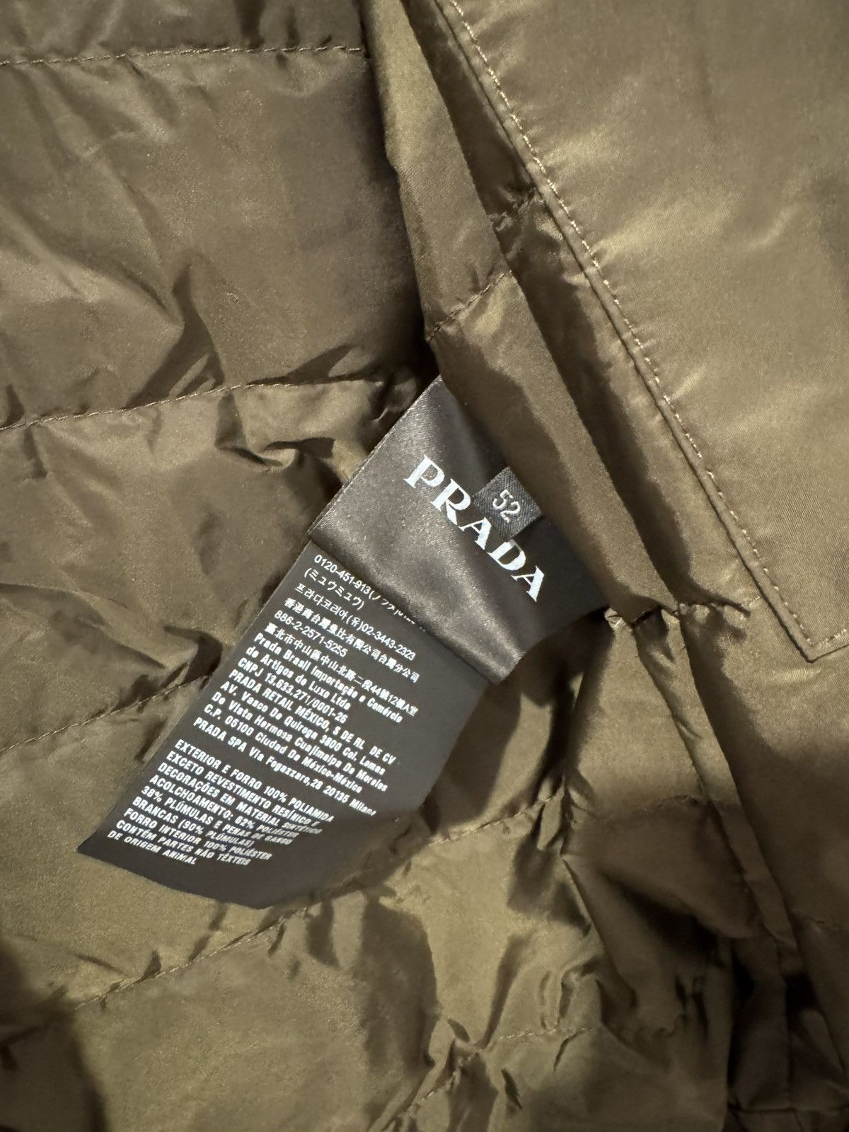 Prada Prada ReNylon Down filled Jacket size L Size US L / EU 52-54 / 3 - 12 Thumbnail