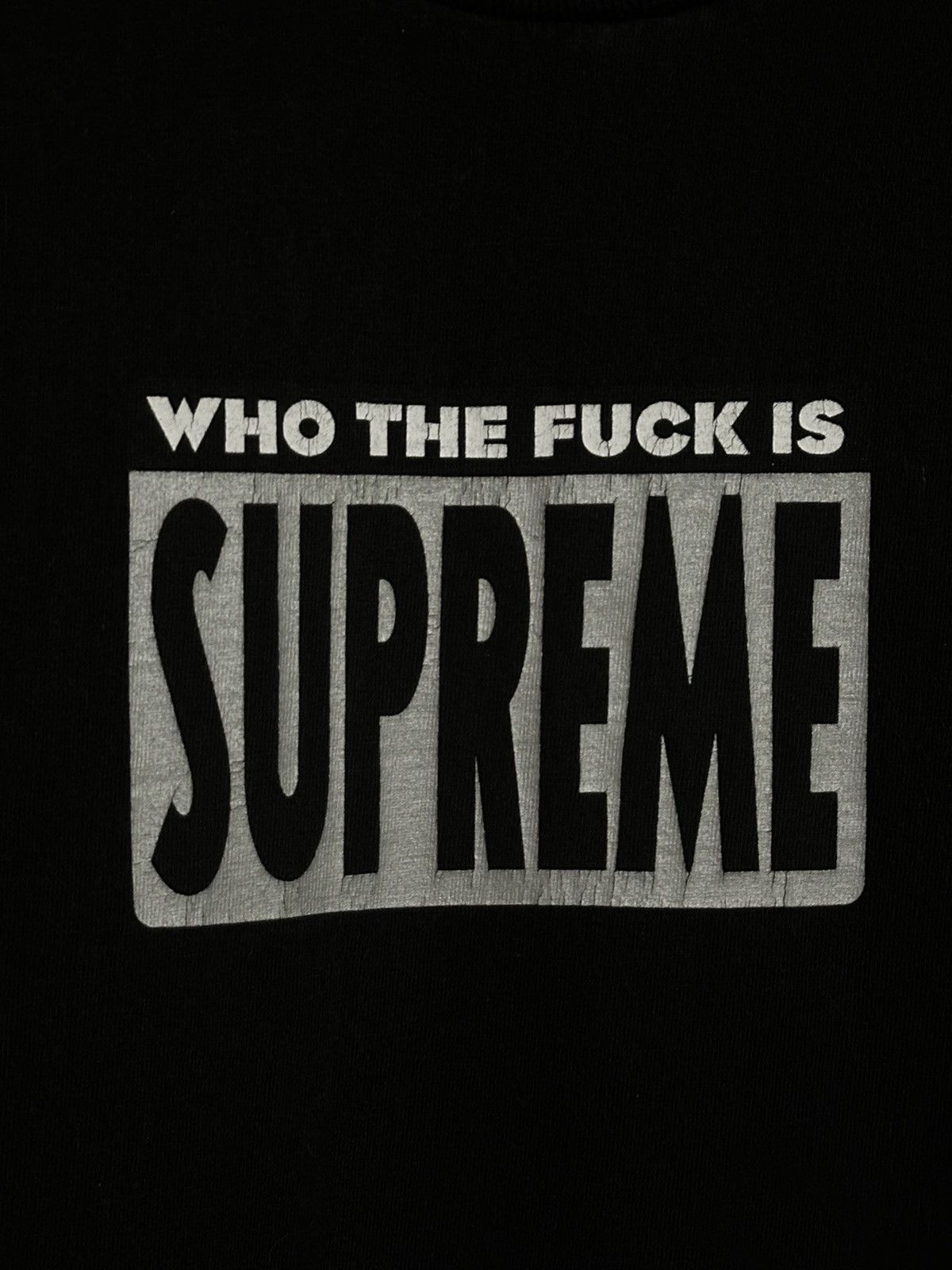 Supreme Supreme Who The Fuck Tee Size US M / EU 48-50 / 2 - 2 Thumbnail