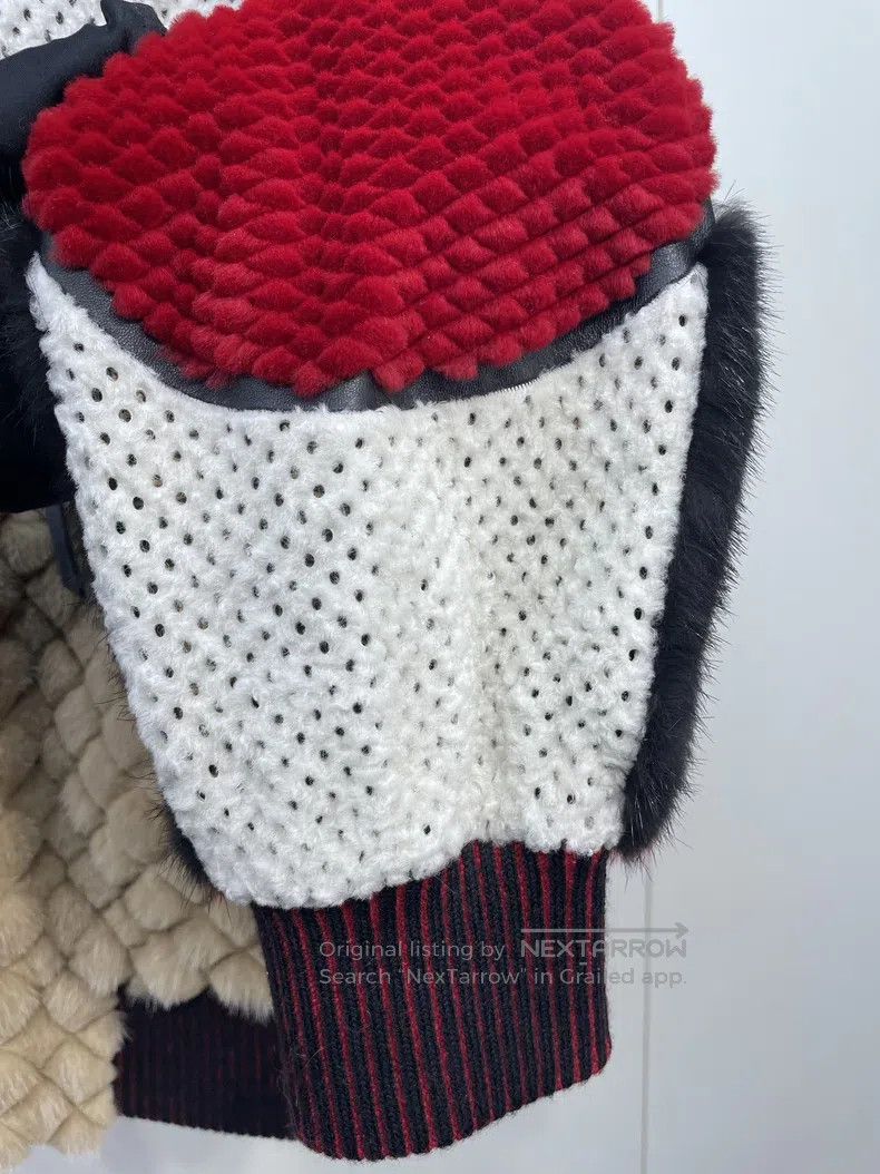 Fendi Fendi Heavyweight Patchwork Fur Blazer Jacket Size XS / US 0-2 / IT 36-38 - 5 Thumbnail