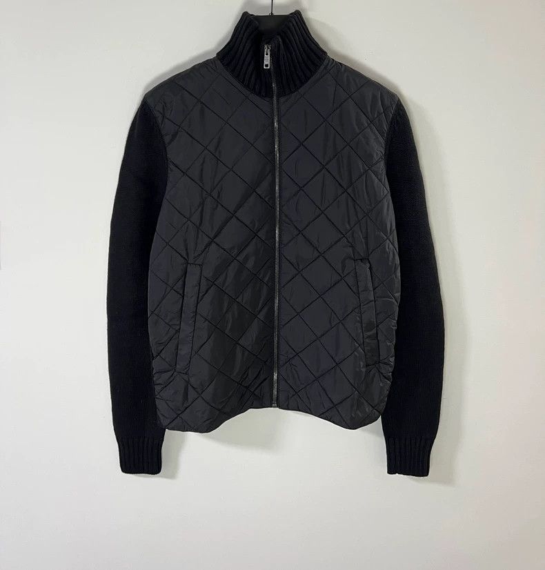Prada Prada Men's Wool Knit Quilted Jacket- dmc Size US L / EU 52-54 / 3 - 1 Thumbnail