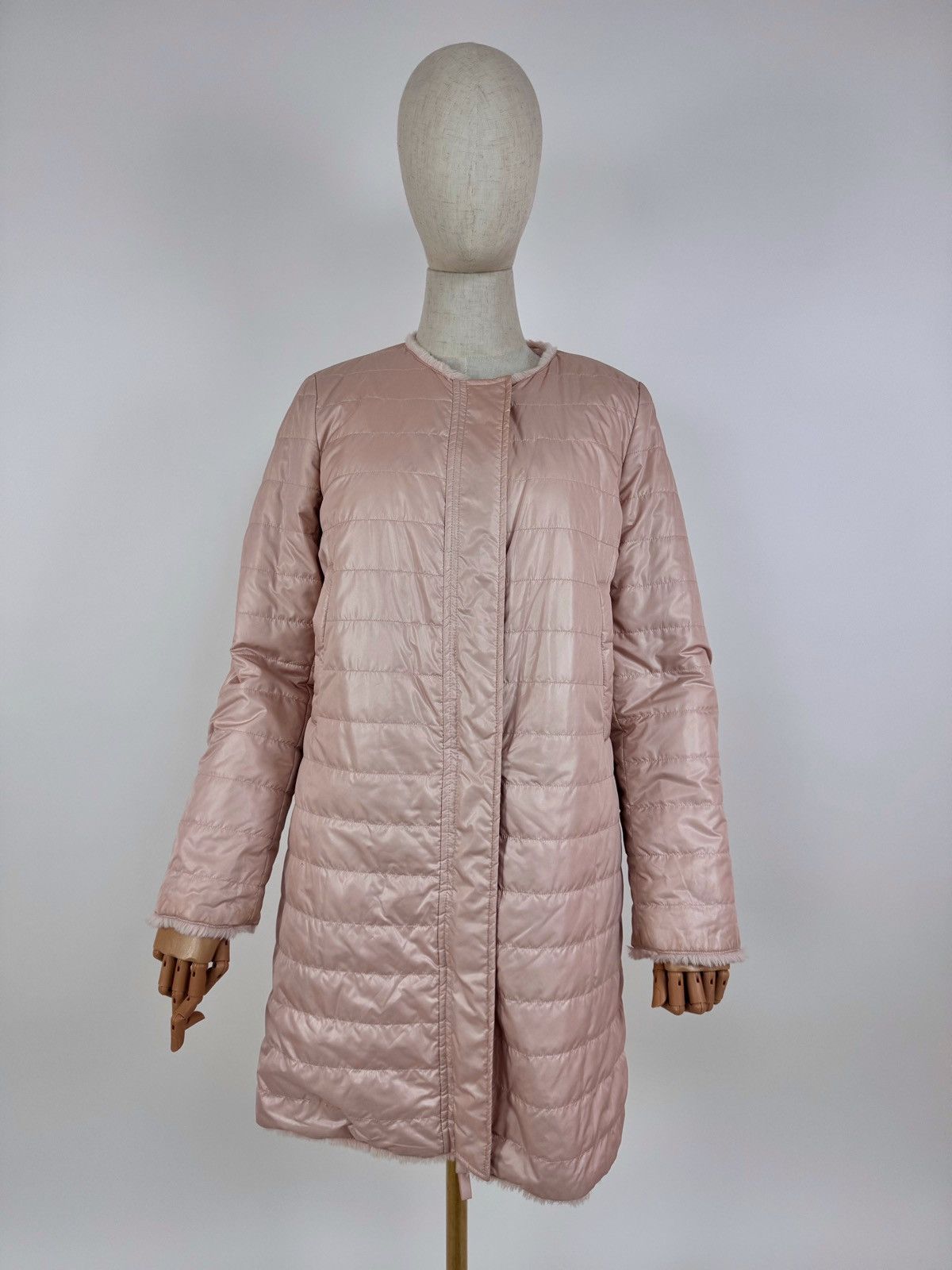 MAX&Co. MAX&Co Double-sided Quilt Coat/jacket Teddy Fleece Womens Size S / US 4 / IT 40 - 2 Thumbnail