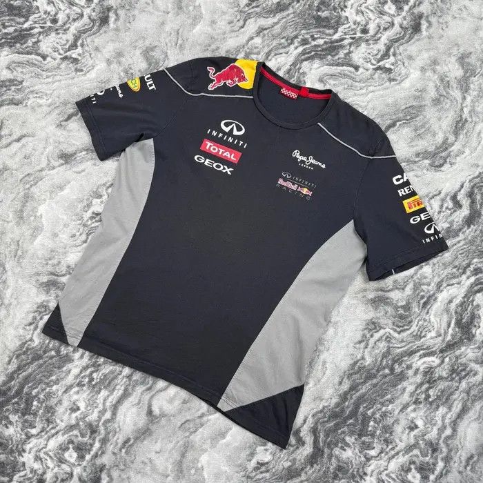 Red Bull Pepe Jeans F1 Infinity Red Bull Racing T-Shirt Size US L / EU 52-54 / 3 - 1 Thumbnail
