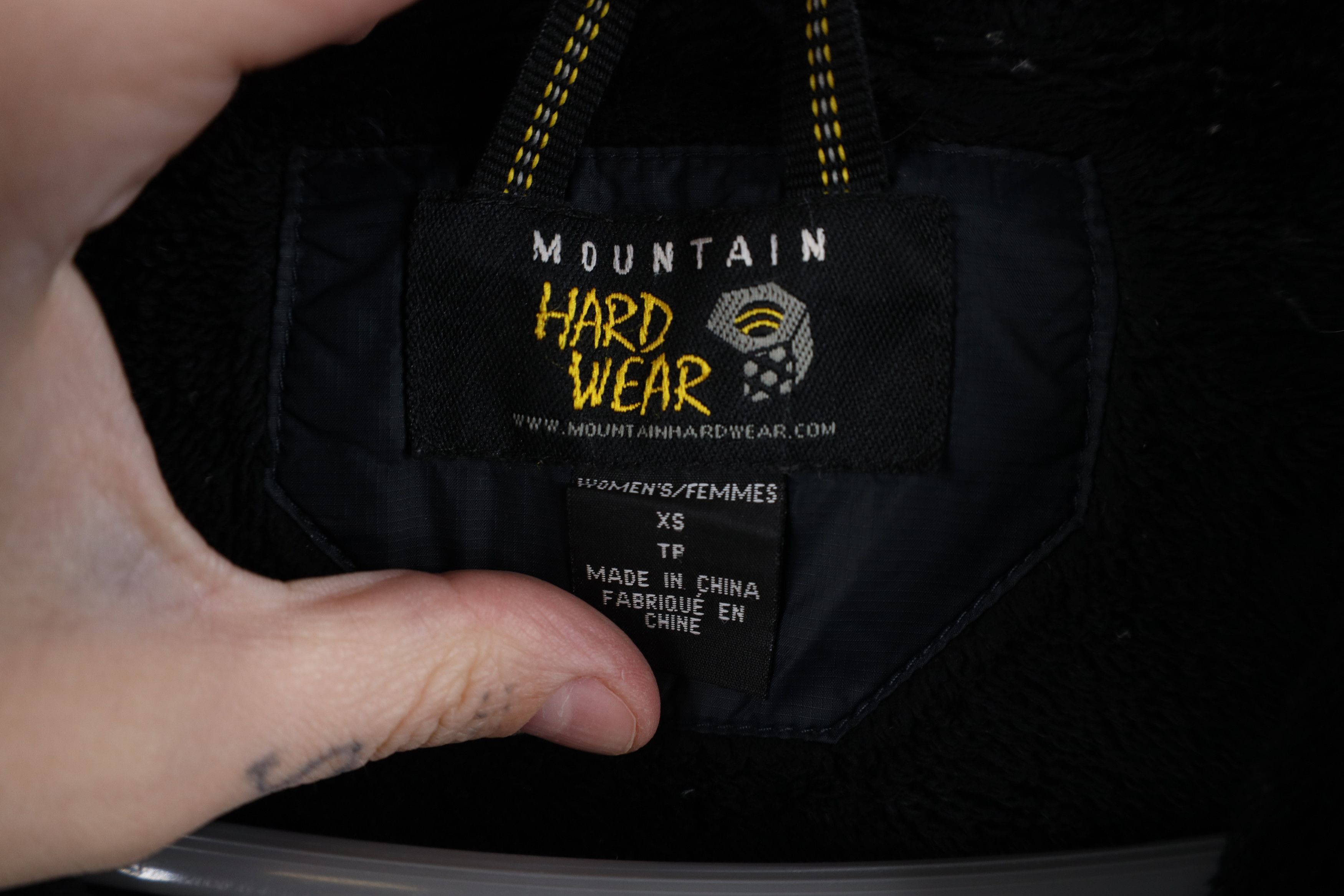 Mountain Hardwear × Vintage Mountain Hardwear Duck Down Insulated Puffer Jacket Black Size XS / US 0-2 / IT 36-38 - 9 Thumbnail
