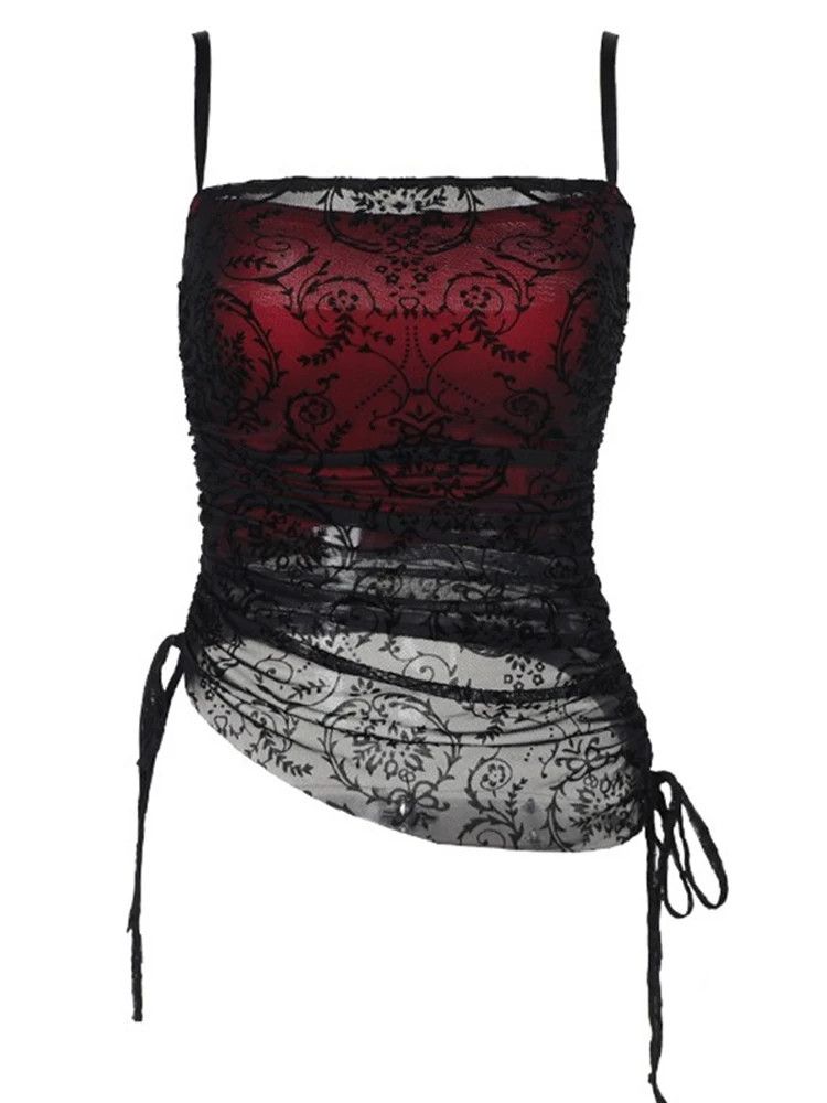 Other Gothic Short Crop Top Size S / US 4 / IT 40 - 1 Thumbnail