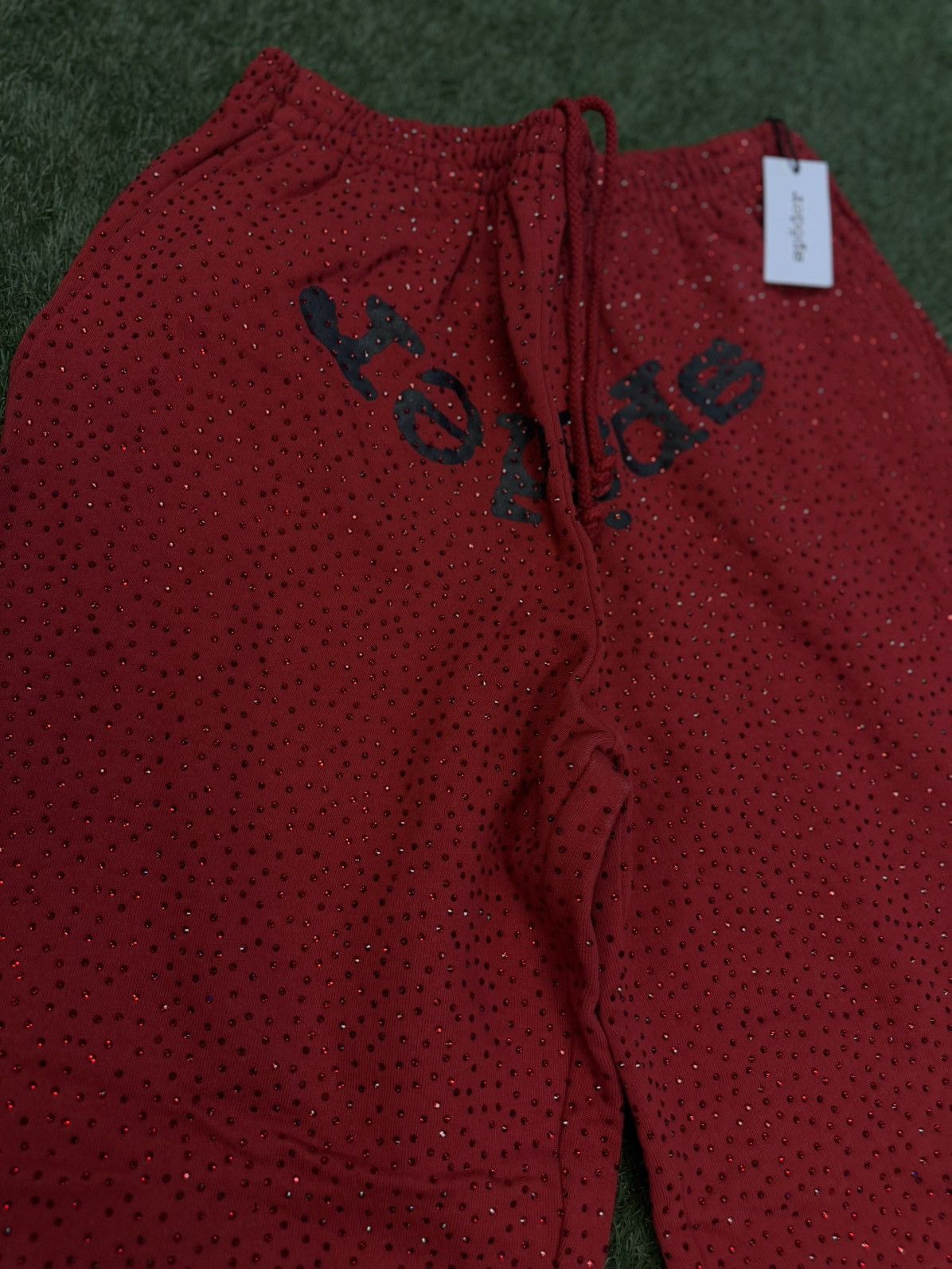 Sp5der Sp5der Worldwide VVS Stone Crystal Sweatpants M (NEW) Size US 31 - 6 Thumbnail