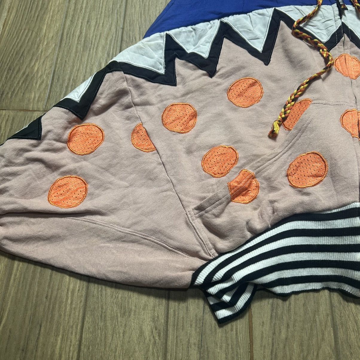 mercibeaucoup 2000s Mercibeaucoup - Shark Crop Hoodie Size L / US 10 / IT 46 - 3 Thumbnail