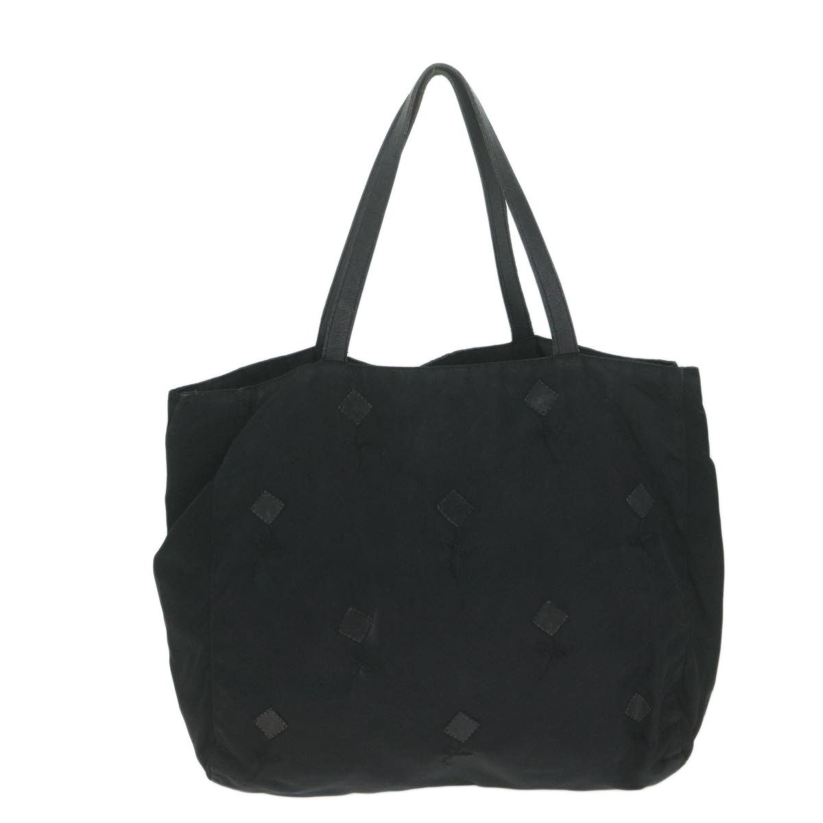 Prada Black Synthetic Tote Bag (Pre-Owned) Size ONE SIZE - 1 Thumbnail