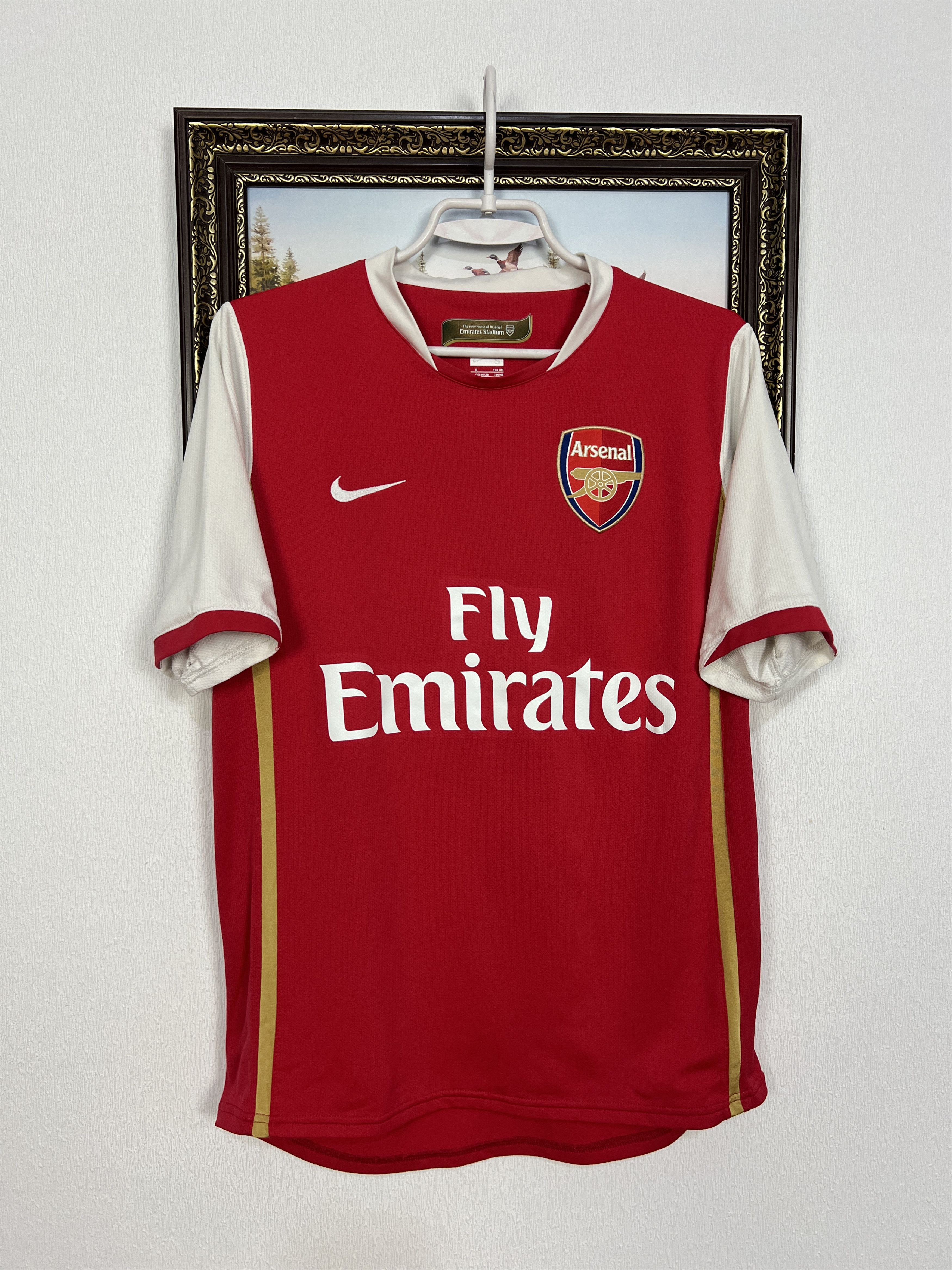 Nike Arsenal Home football shirt 2006 Soccer #4 Fabregas Jersey Size US S / EU 44-46 / 1 - 1 Thumbnail