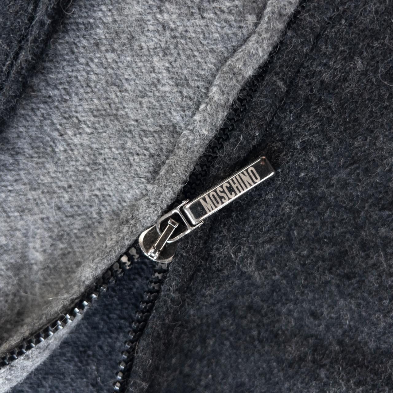 Moschino Vintage Moschino Jeans Knit Zip Up Jumper Size L Size US L / EU 52-54 / 3 - 5 Thumbnail