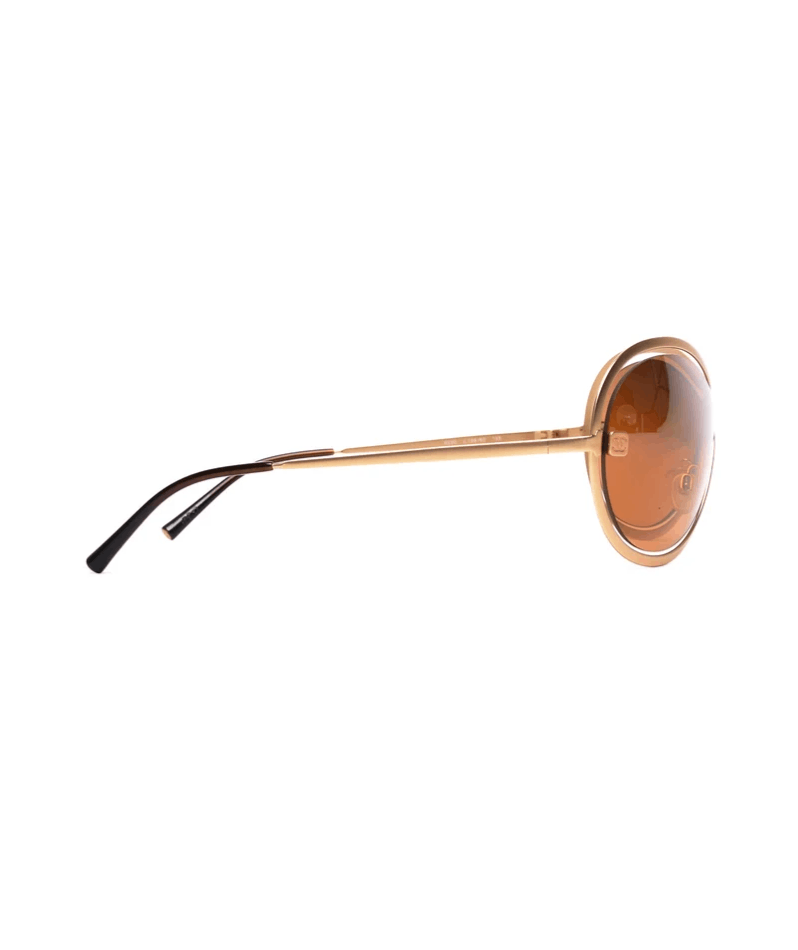 Chanel Chanel Sunglasses 4030 Rhinestone CC 4017 Rimless Vintage Size ONE SIZE - 3 Thumbnail