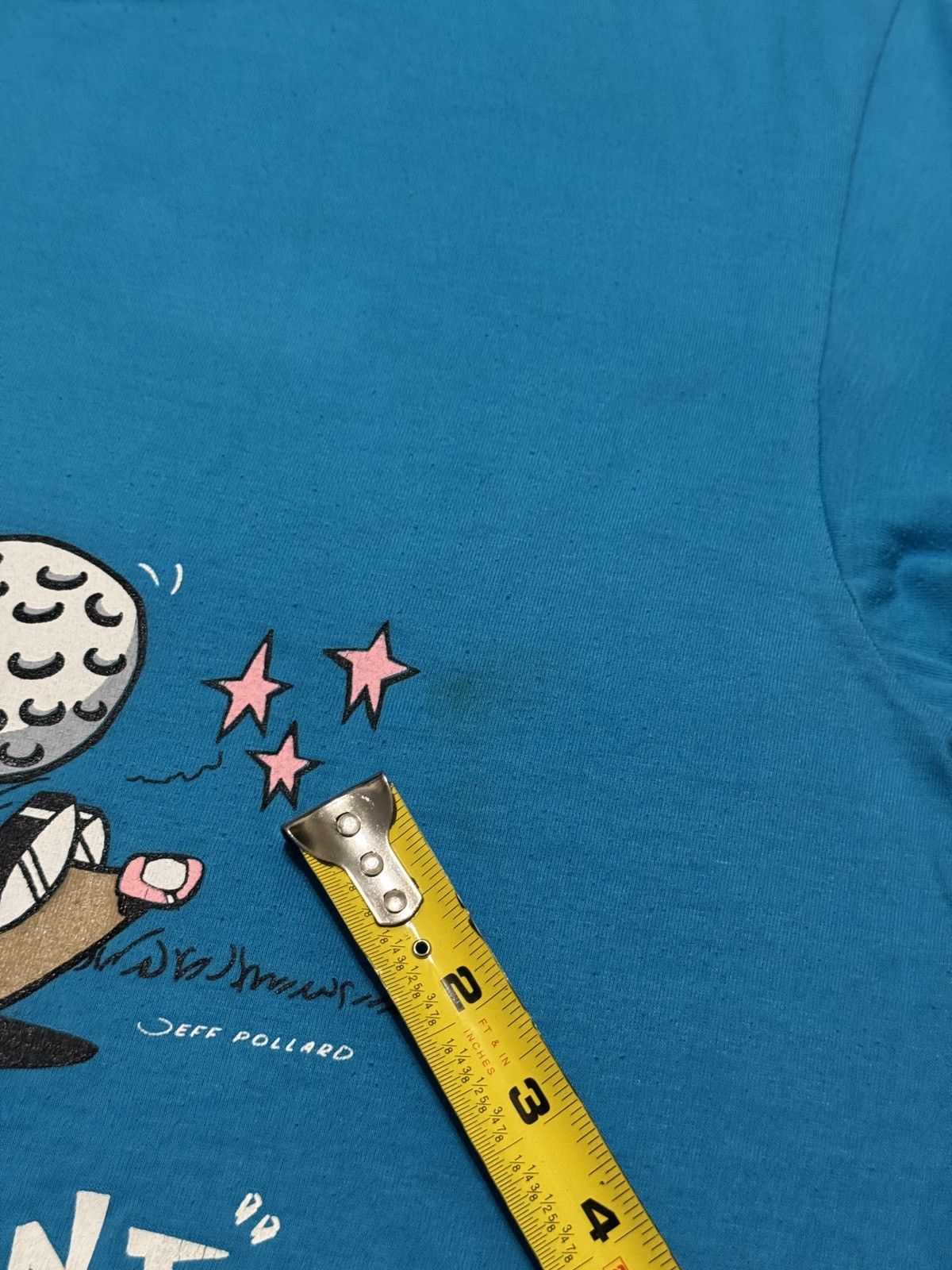 Vintage Vintage 80s Mole In One Funny Golf Mole 50/50 M/L T Shirt Size US L / EU 52-54 / 3 - 9 Thumbnail