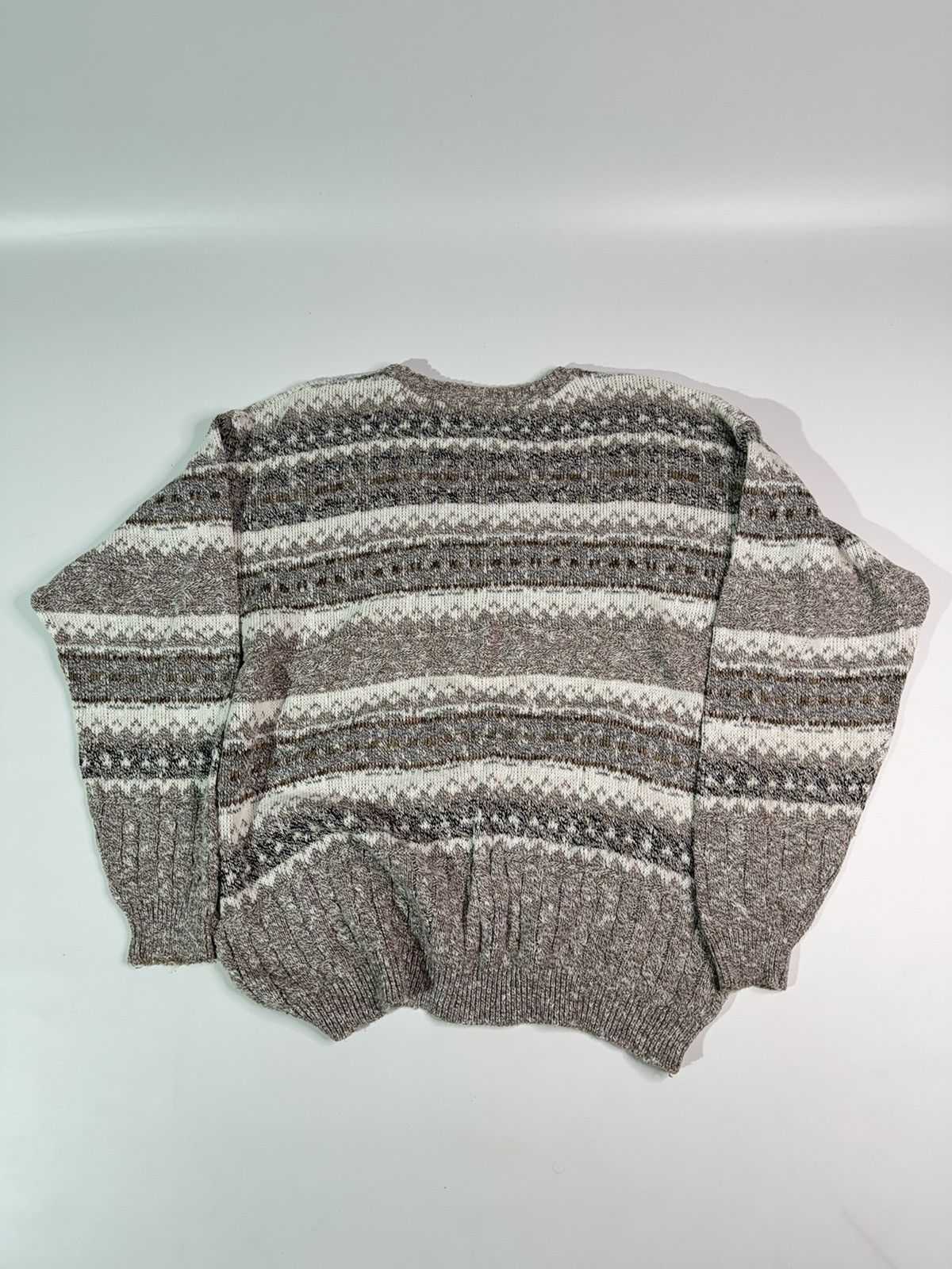 Japanese Brand × Vintage Vintage y2k coquette knit sweater japanese pattern 90s 00s Size US L / EU 52-54 / 3 - 5 Thumbnail
