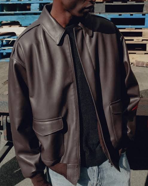 Comoli Comoli Sheepskin A2 Leather Jacket Size US M / EU 48-50 / 2 - 2 Thumbnail