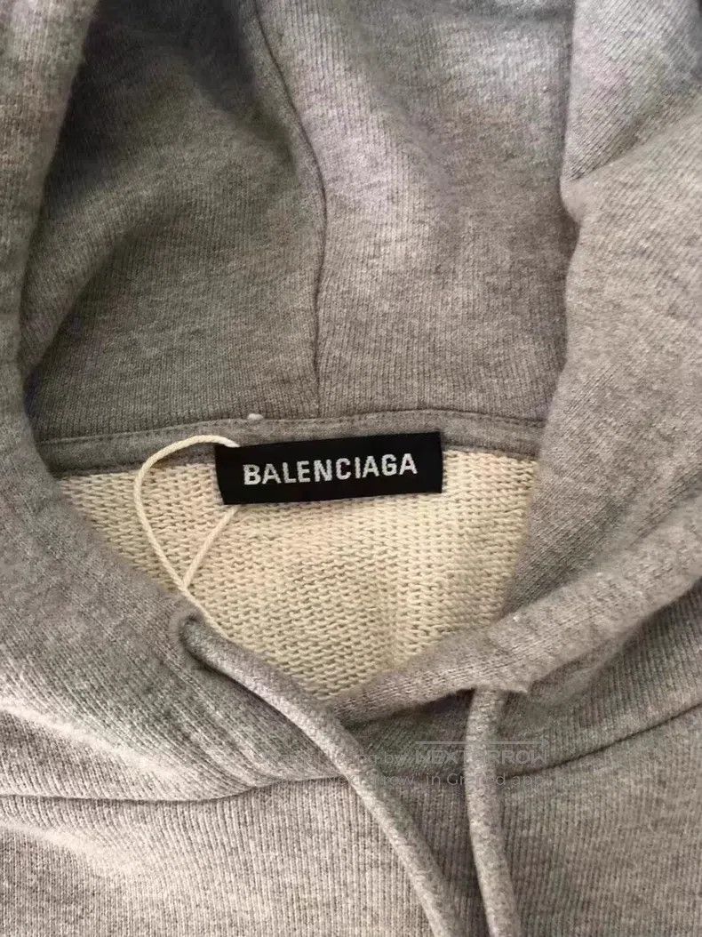 Balenciaga Balenciaga Gray Buckle Hoodie Size US S / EU 44-46 / 1 - 3 Thumbnail