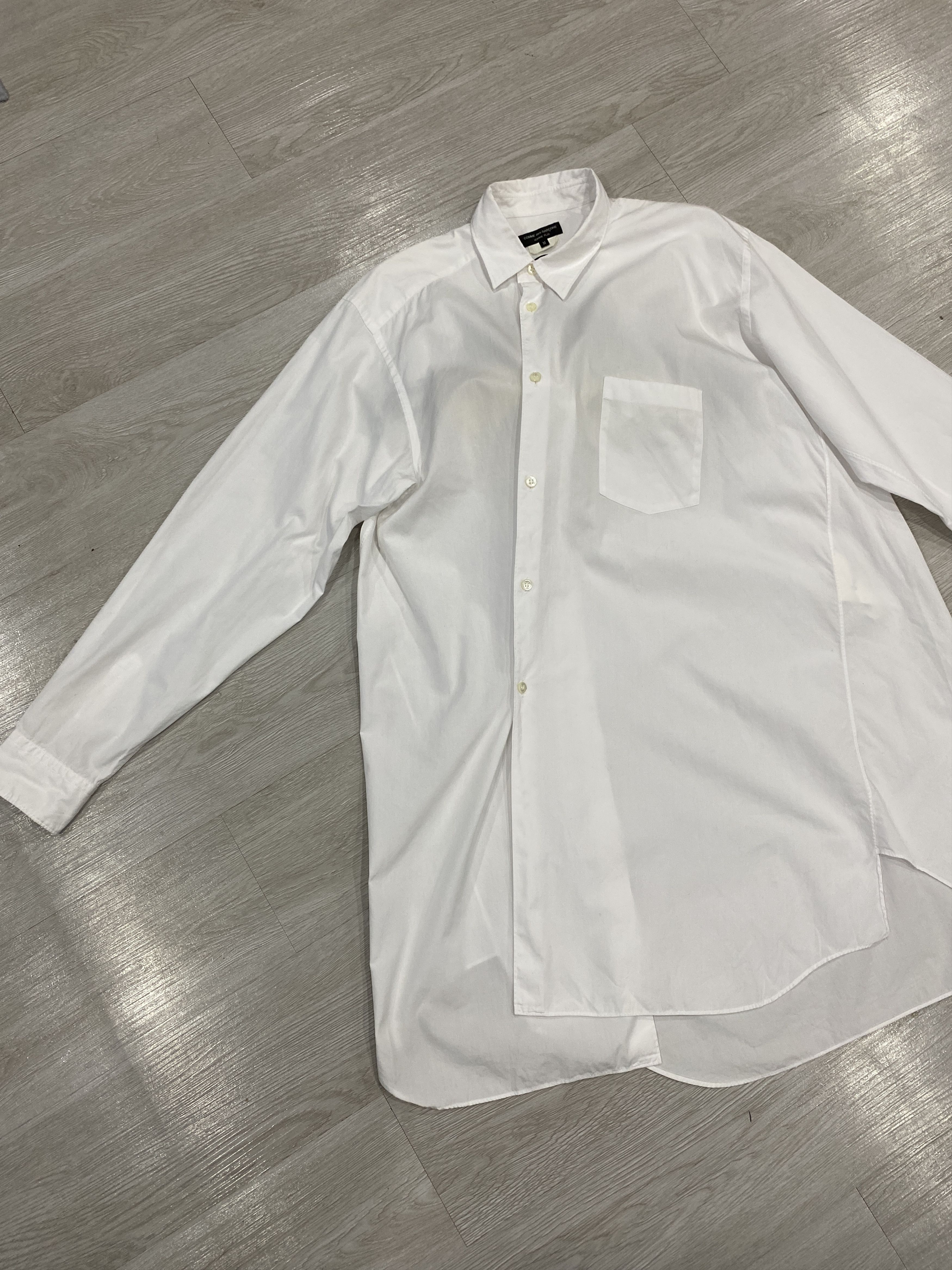 Comme des Garcons COMME des GARCONS HOMME PLUS Shirt Cotton White Size US M / EU 48-50 / 2 - 3 Thumbnail